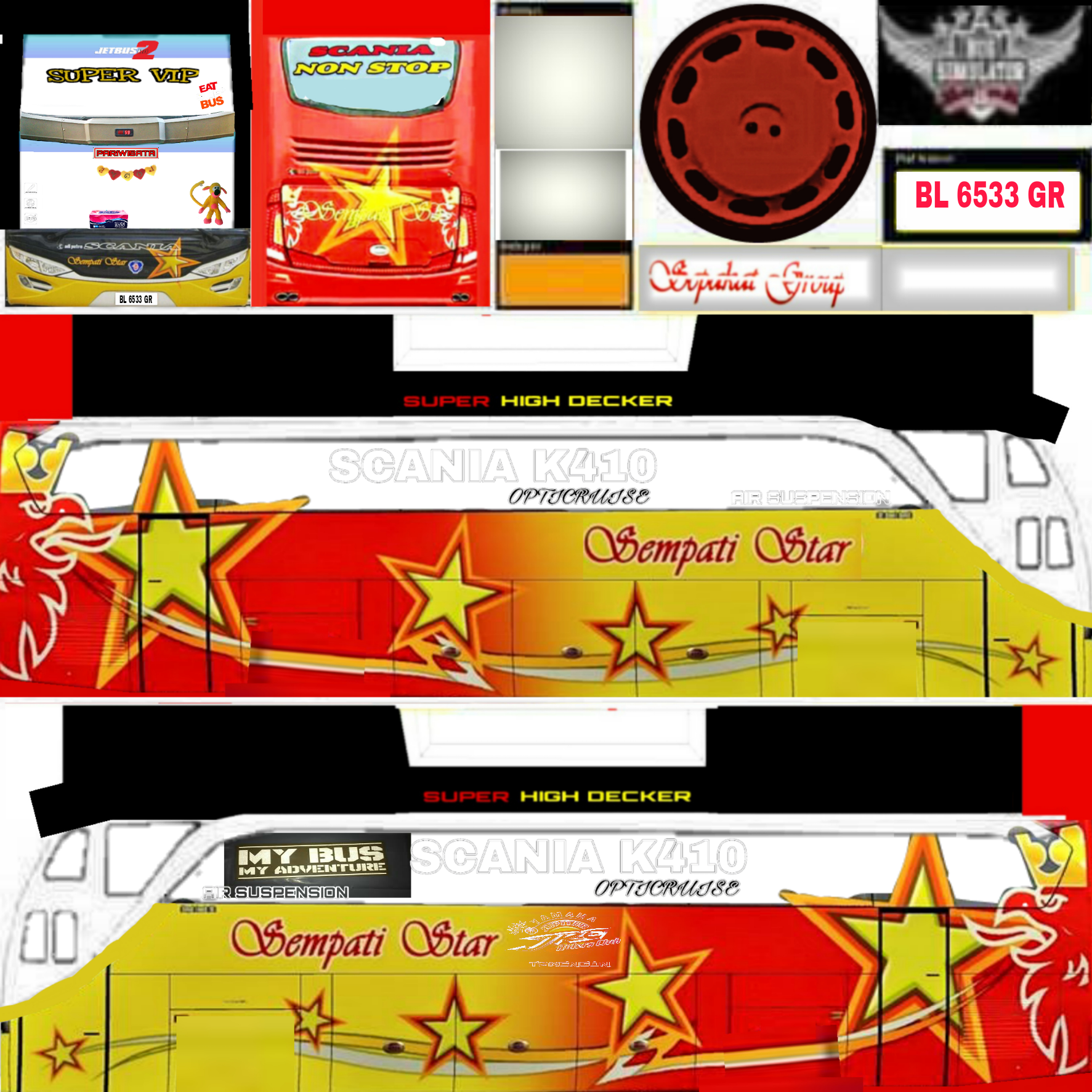 Download Stiker Bus Simulator Sempati Star Download Gratis