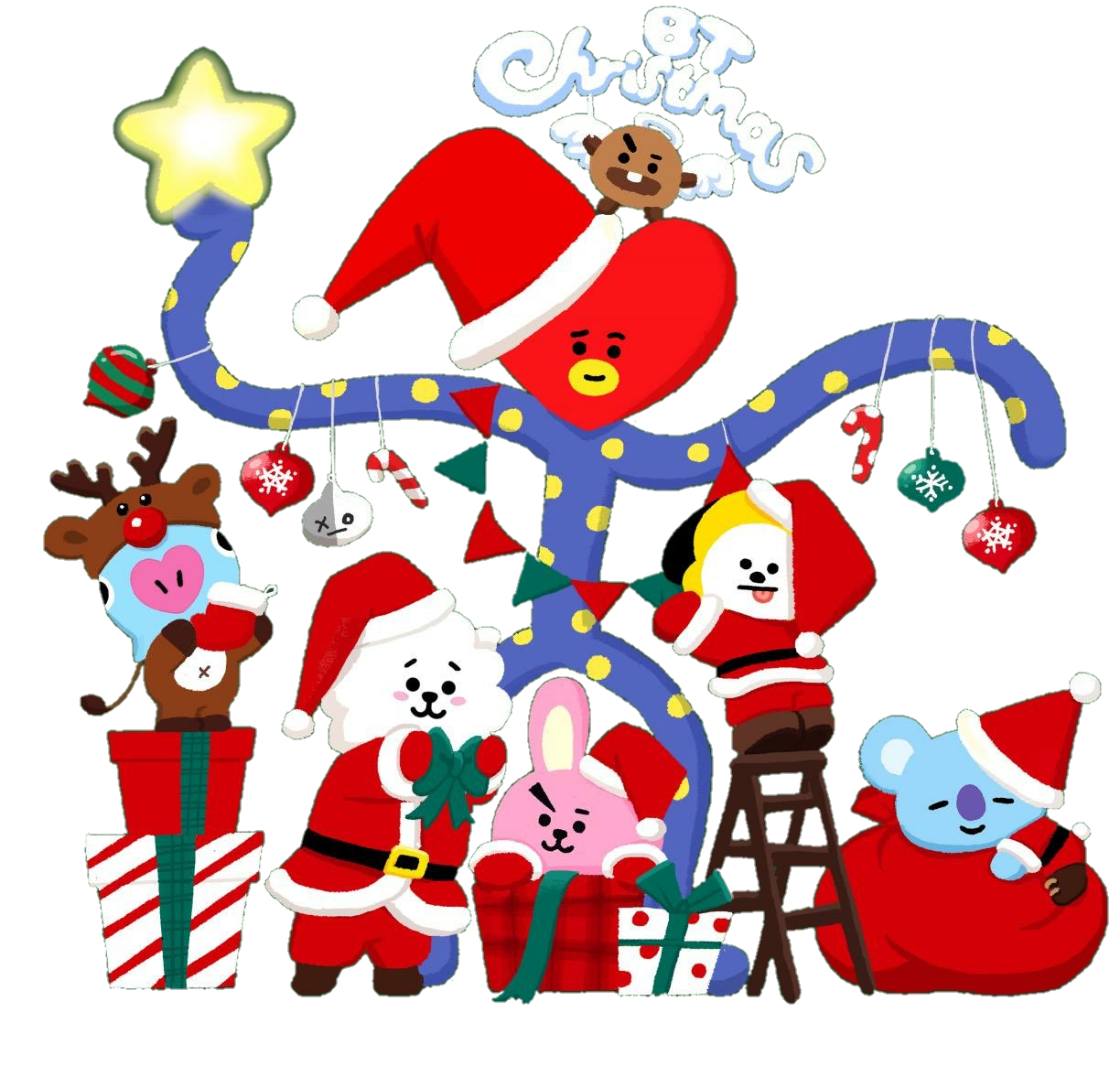 BT21 minini 2023 CALENDAR LINE FRIENDS.