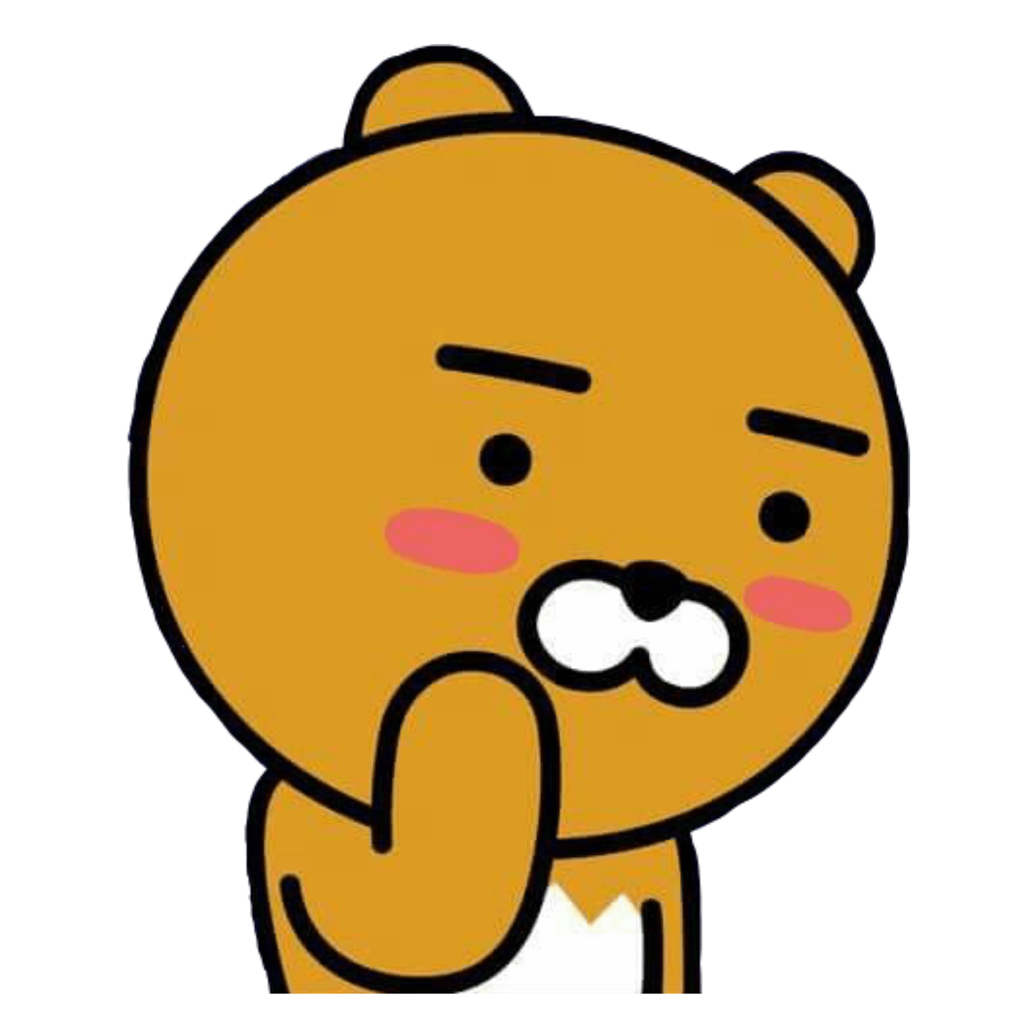 ryan bear kakaofriends kakao cute kawaii bts...