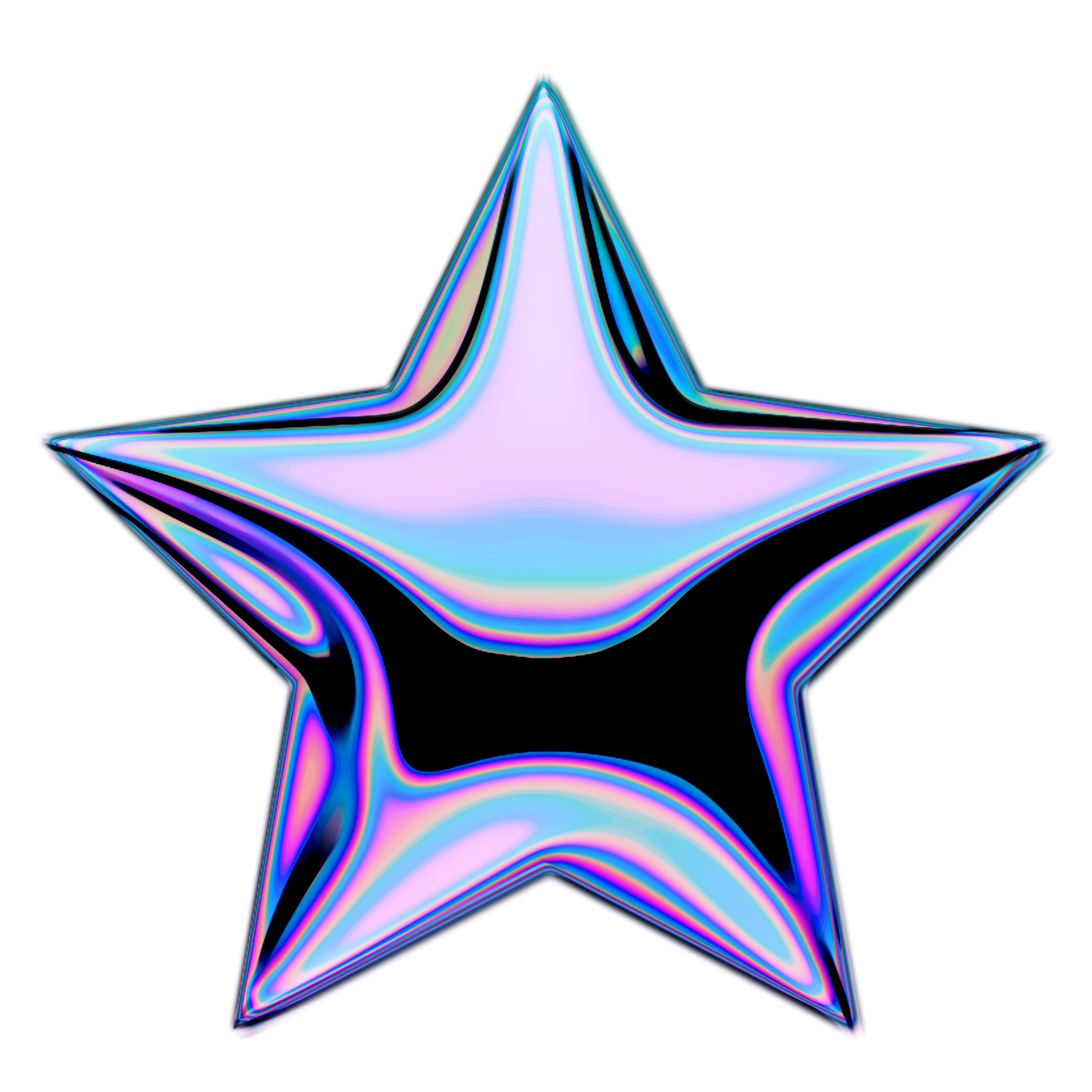 holo holographic shootingstar stars star emoji iridesce...