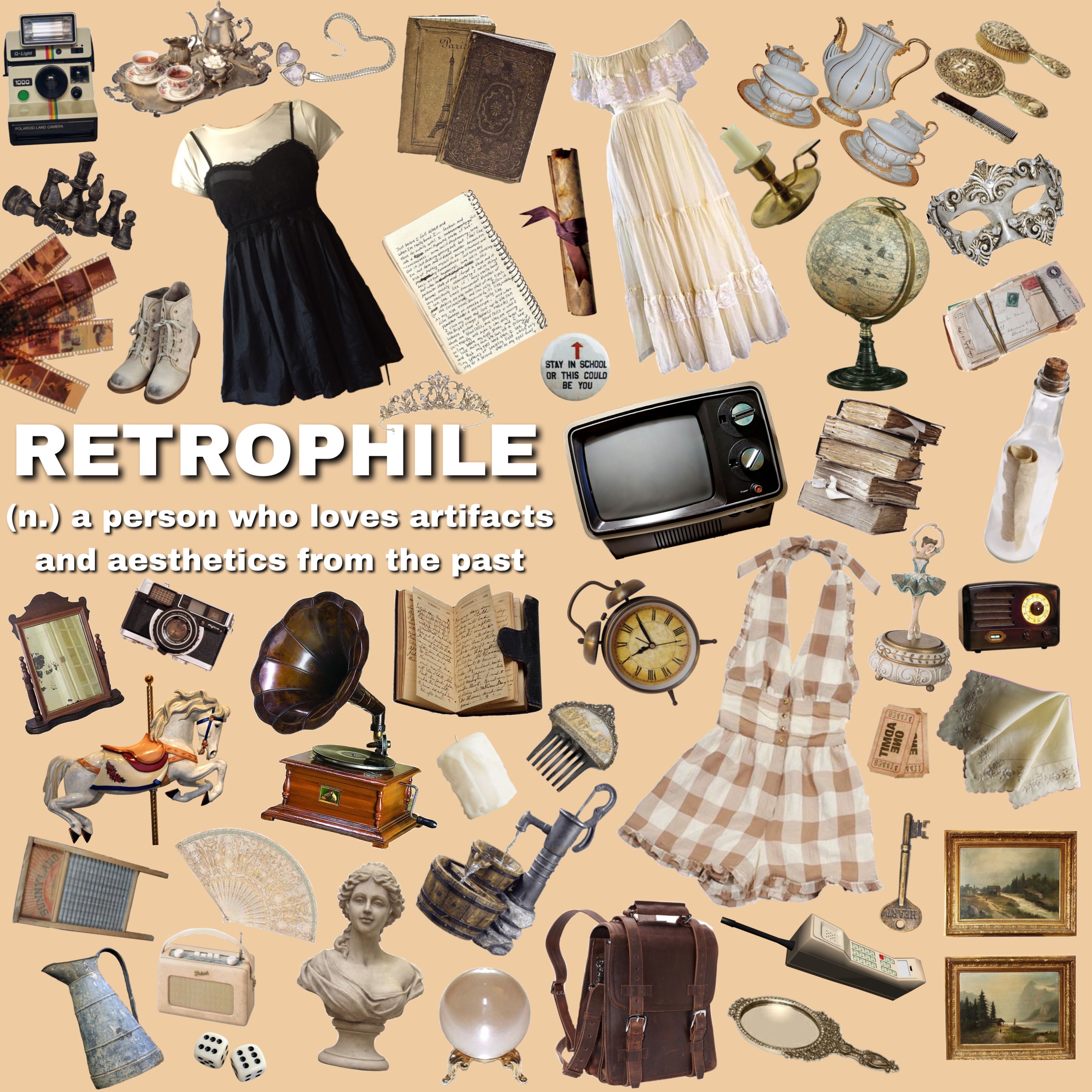 freetoedit aesthetic moodboard aesthetics past vintage...