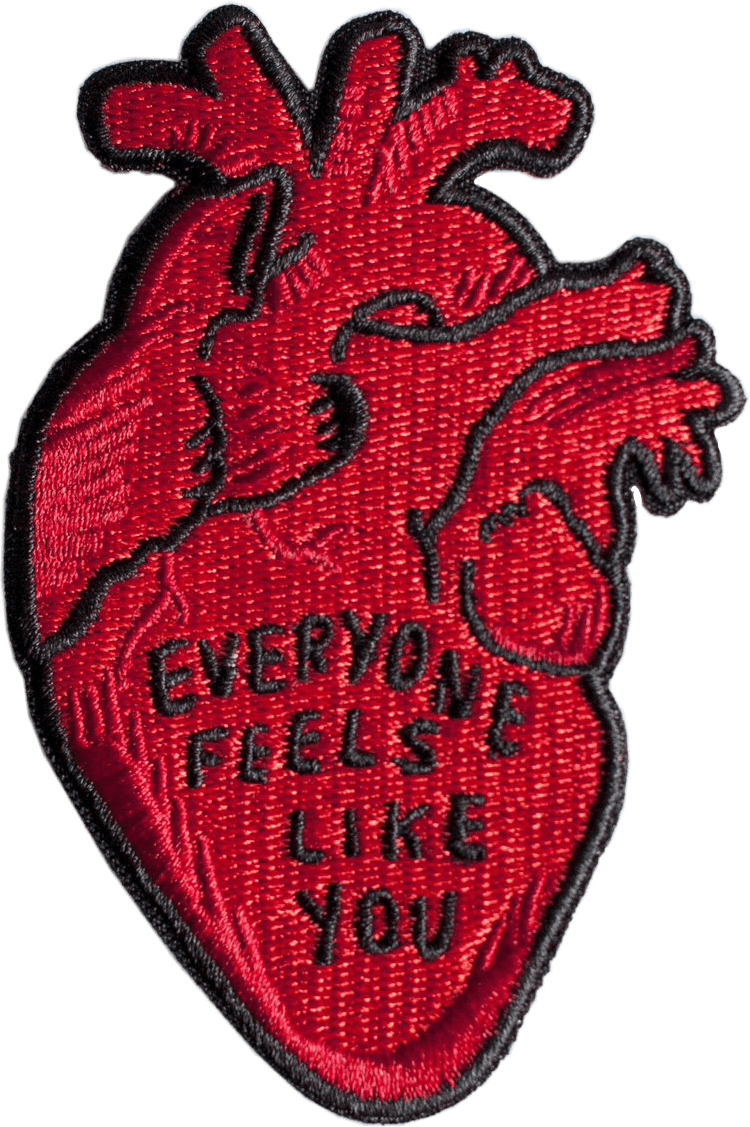 patch heart patches hearts sticker by ashleyfaguett