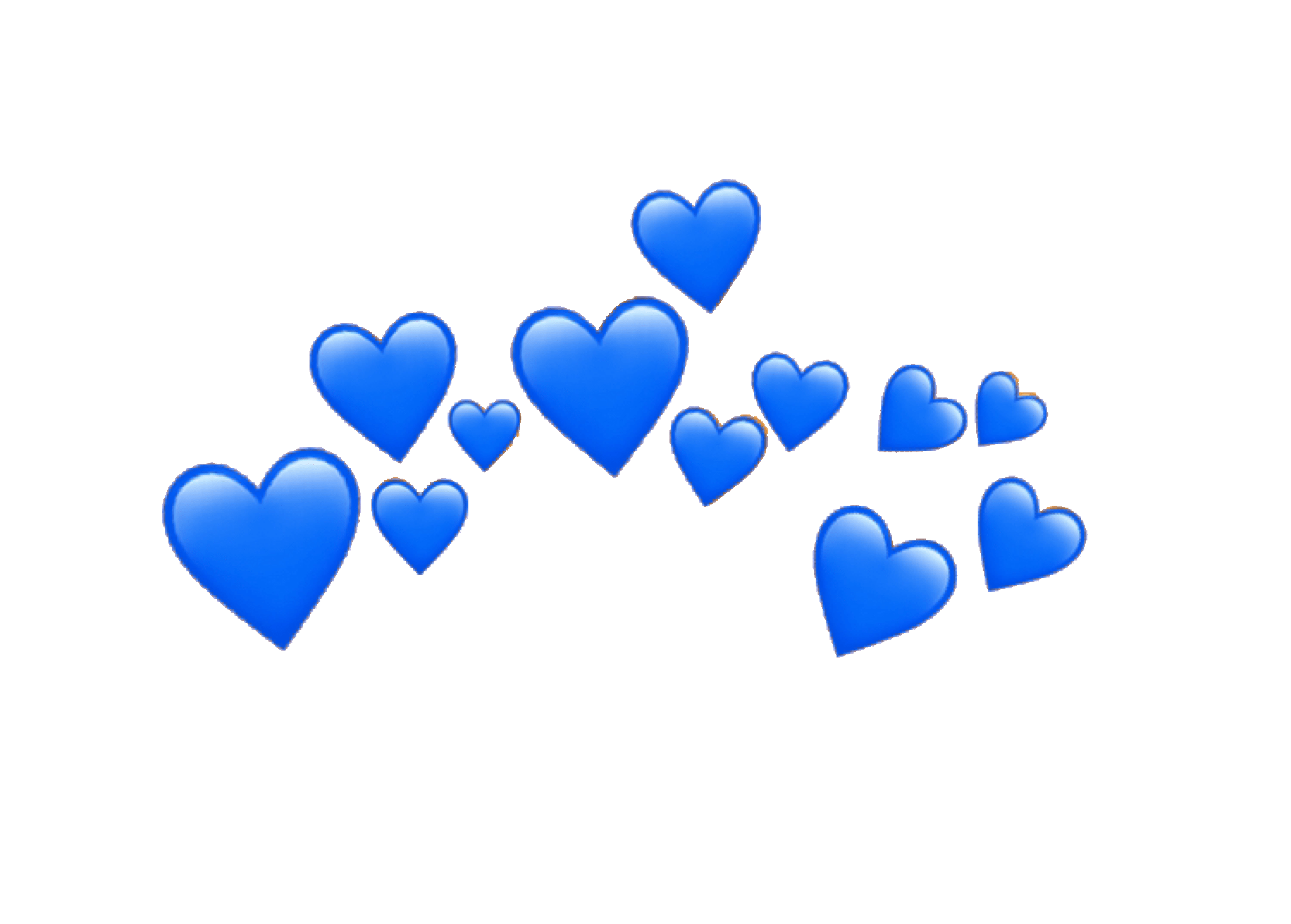 20+ Blue Aesthetic Wallpaper Heart Background