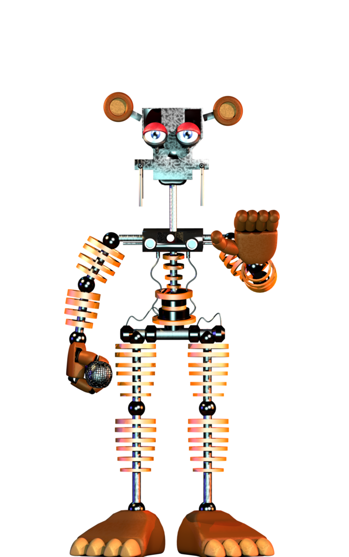 FNAF 6 Rockstar Freddy EndoSkeleton endoskeleton endo...