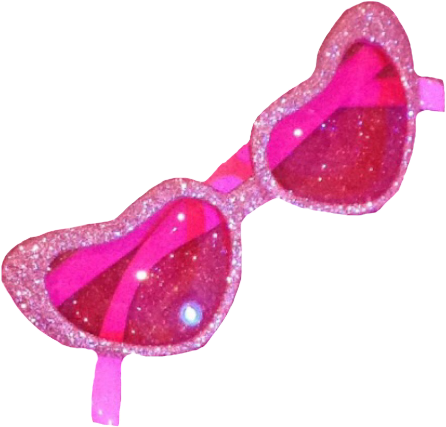pink sunglasses 2000s 2000's aesthetic sticker by mewgendr