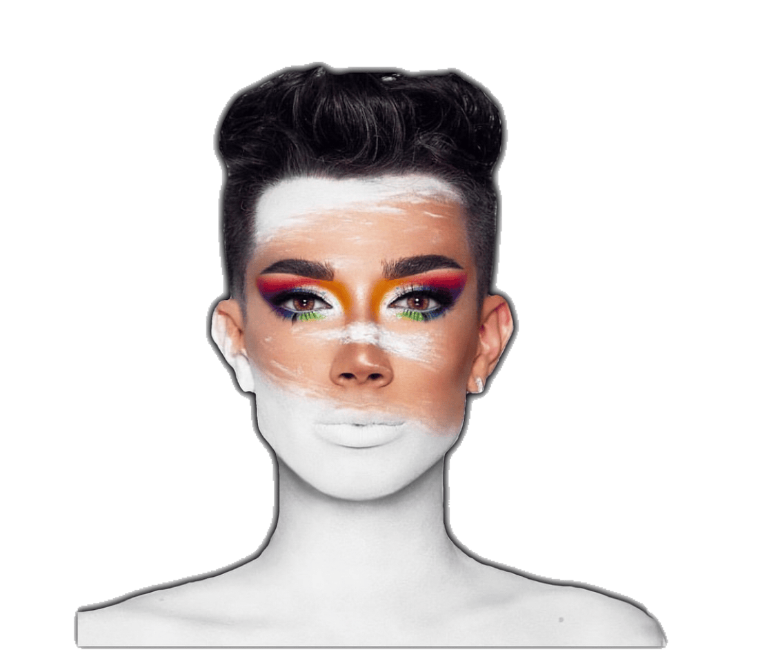 makeup jamescharles beauty viral sticker by glossypngss