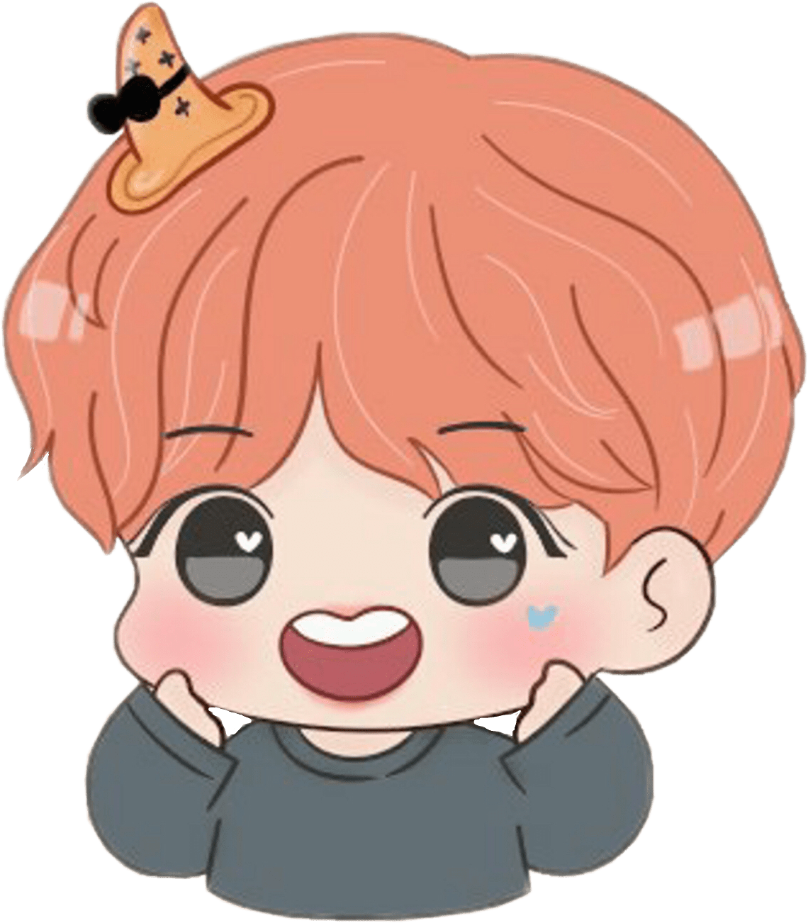 J Hope Chibi sticker 💫🌸 jhope junghoseok bts bangtanb...