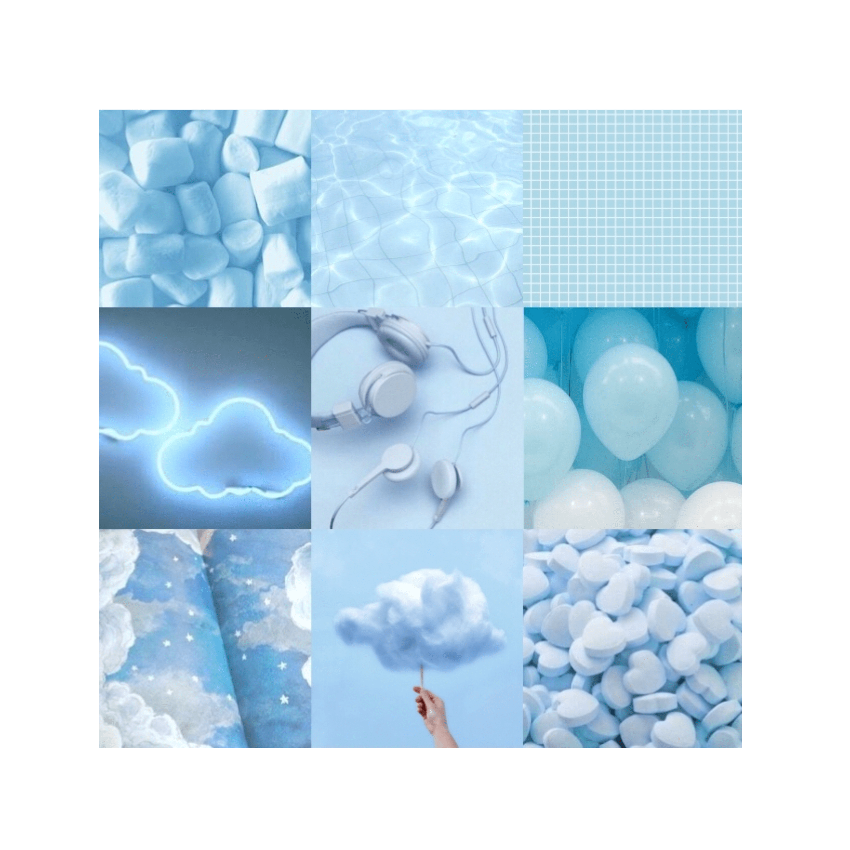 Baby blue aesthetic 🦋🐳💦 template babyblue bl...