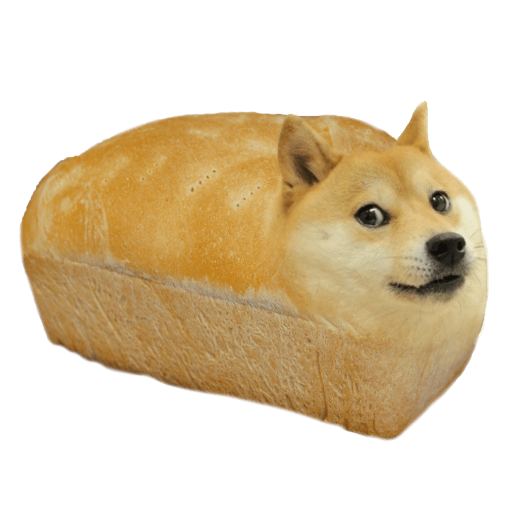 meme dog bread dogbread cute sticker by cuteedits4u