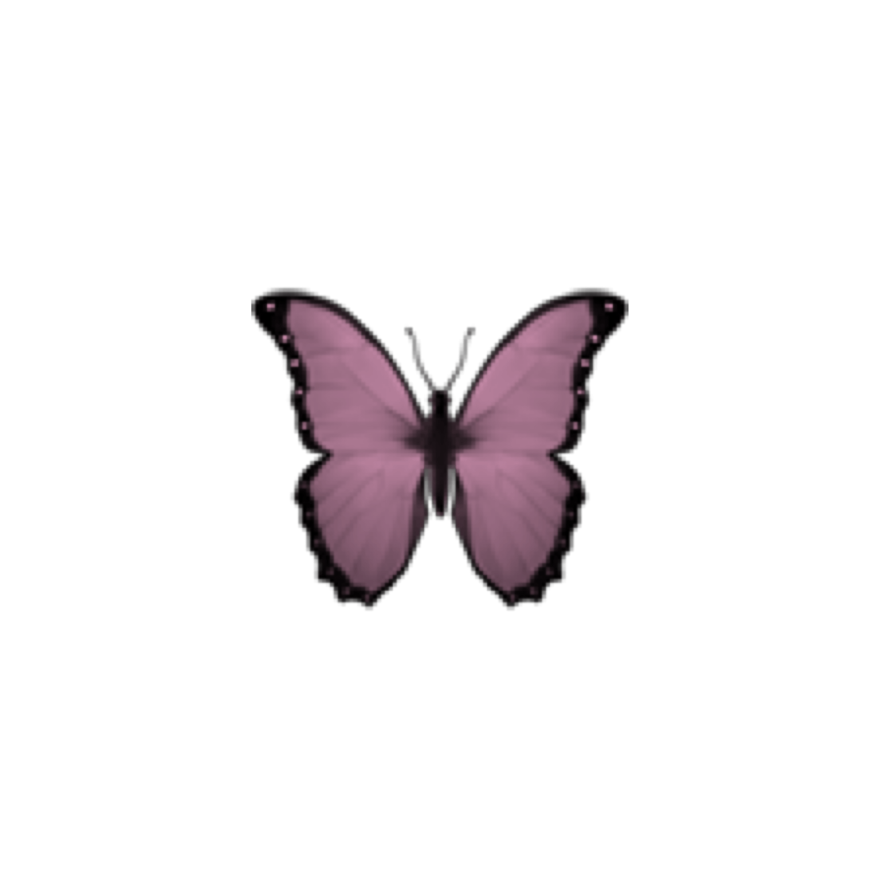 butterfly kelebek emoji smiley sticker by clvryoi