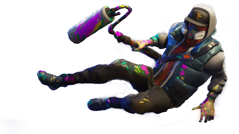 freetouse fortnite painter paint sticker by jedispider62