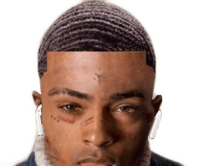 Wave Check Hair Meme Transparent
