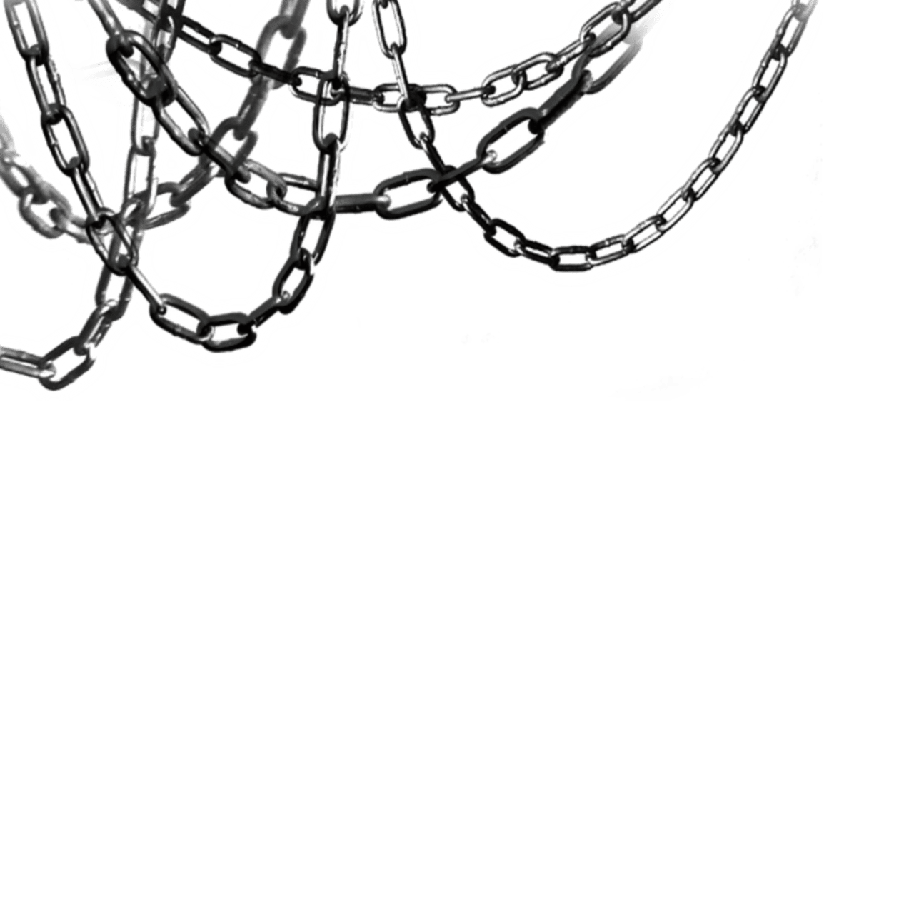 chain overlay cybergoth amino sticker by notthataesthetic