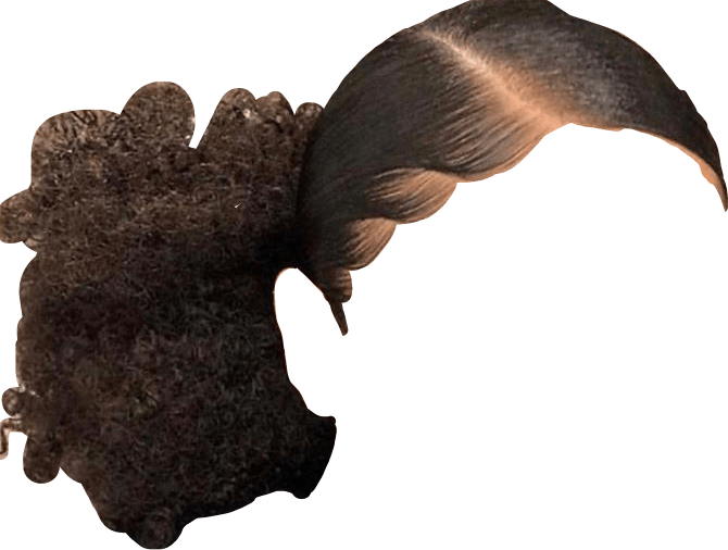 hair edges hairstyle freetoedit sticker by metalspoons