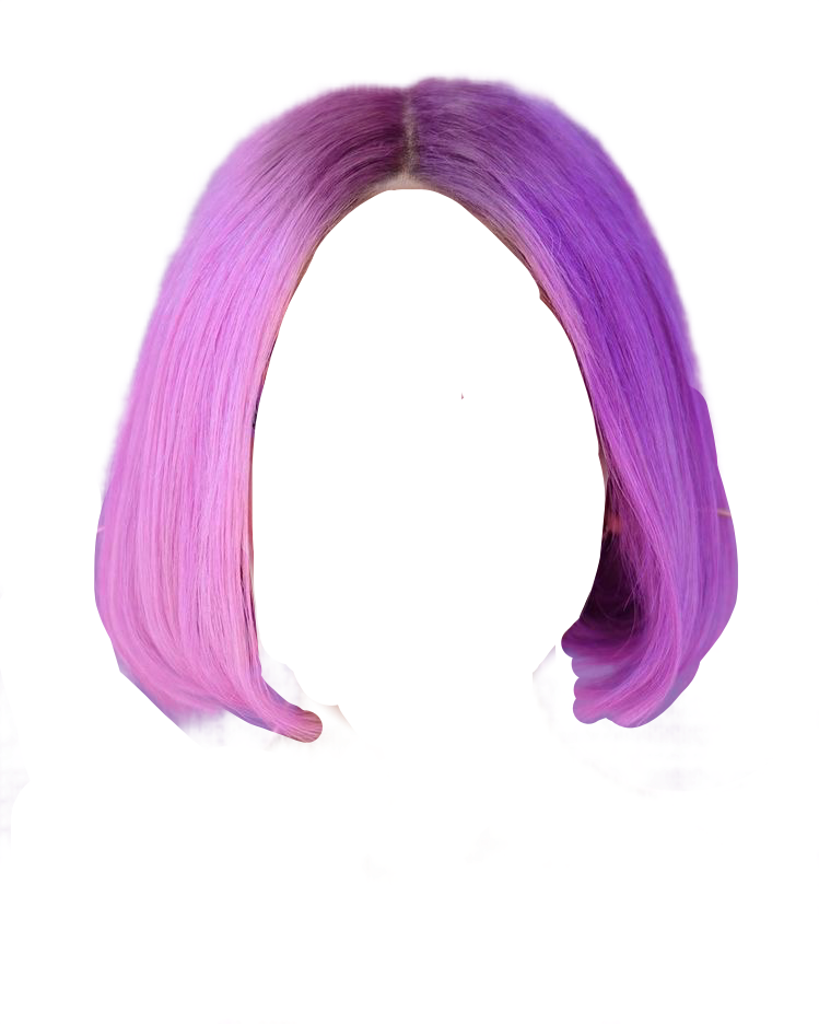 hair wig wigs hairstyle sticker by bangtanstyle613