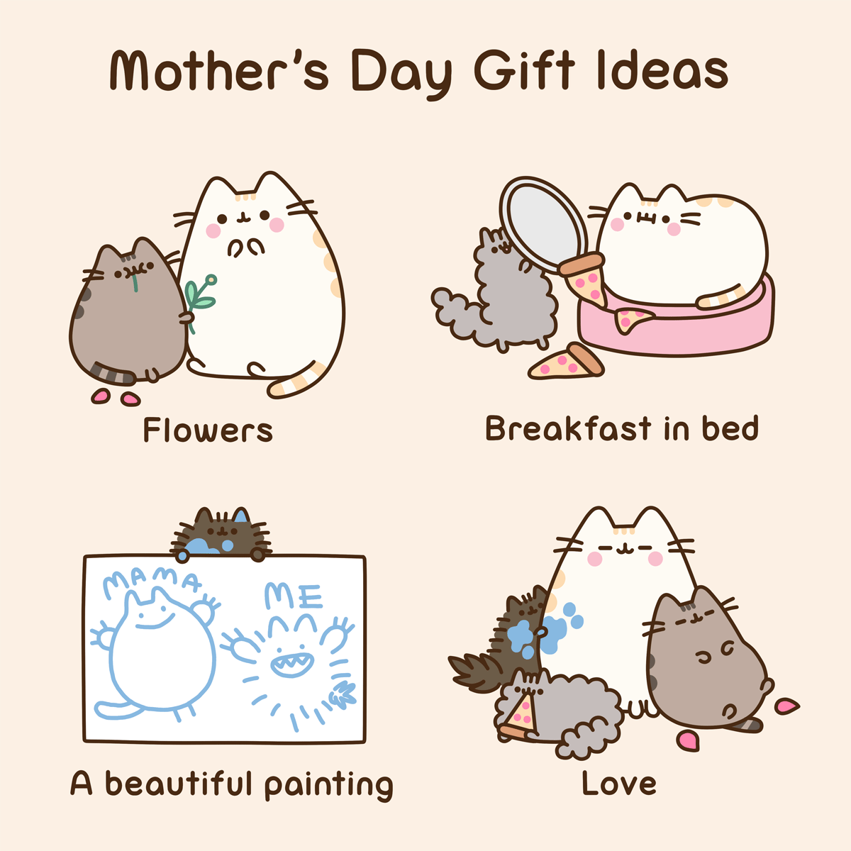 Mothers day gift ideas pusheencat pussy pusheengif an...