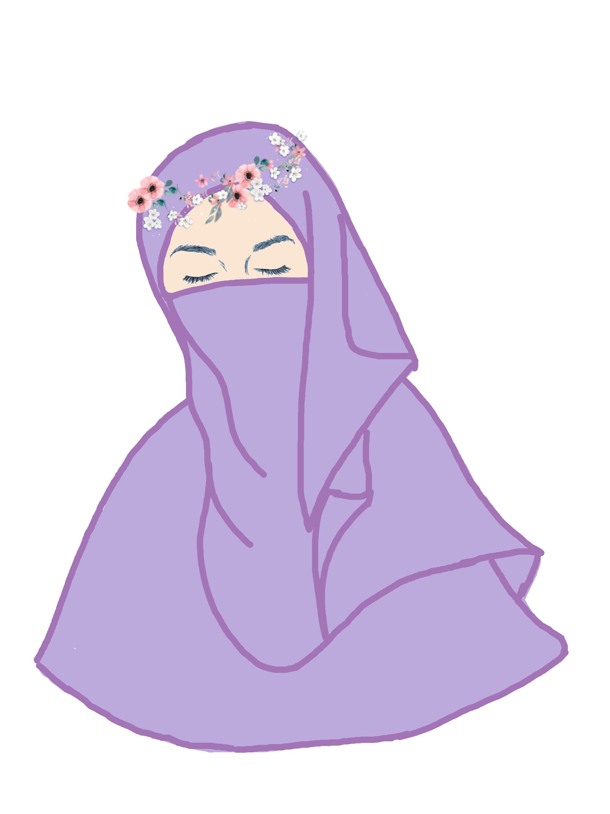 Paling Keren Animasi Hijab Kartun Keep Me Blog's