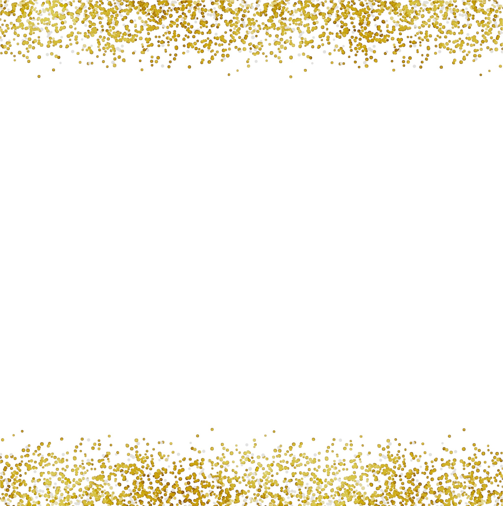 Gold Glitter Frame Png Transparent Images