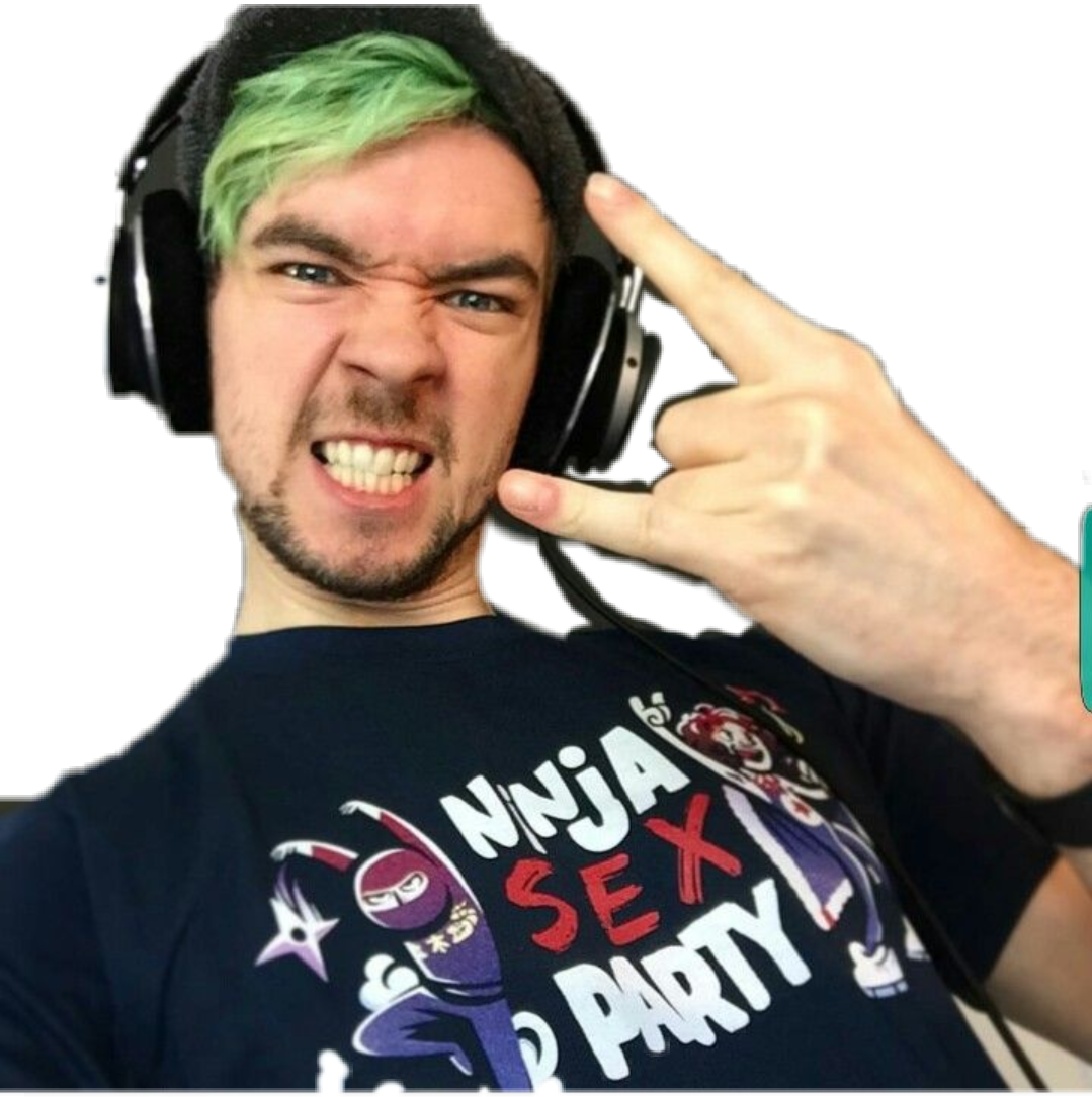 jacksepticeye headphones freetoedit sticker by bxbyyydoll