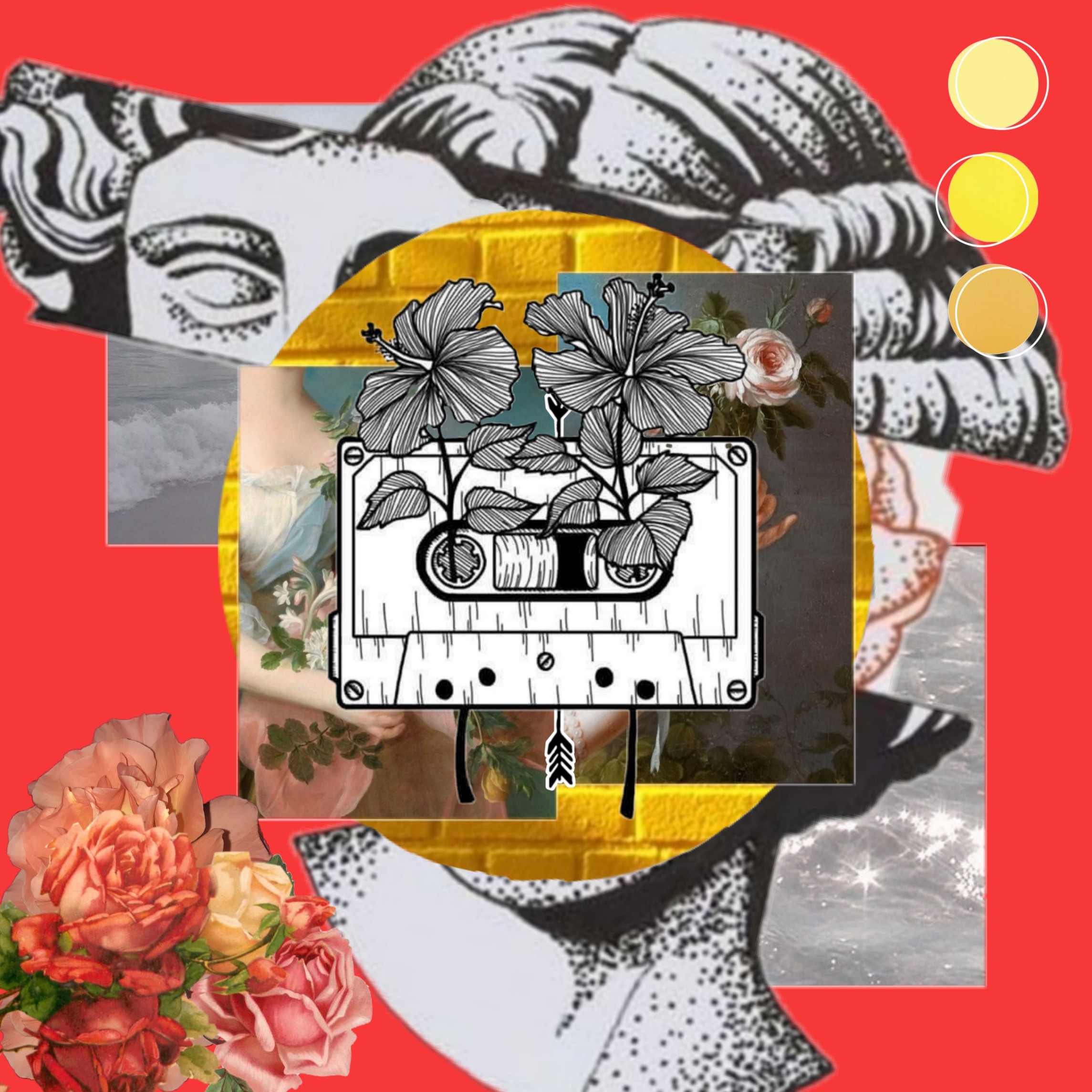 freetoedit red aesthetic yellow image by lilynugget1