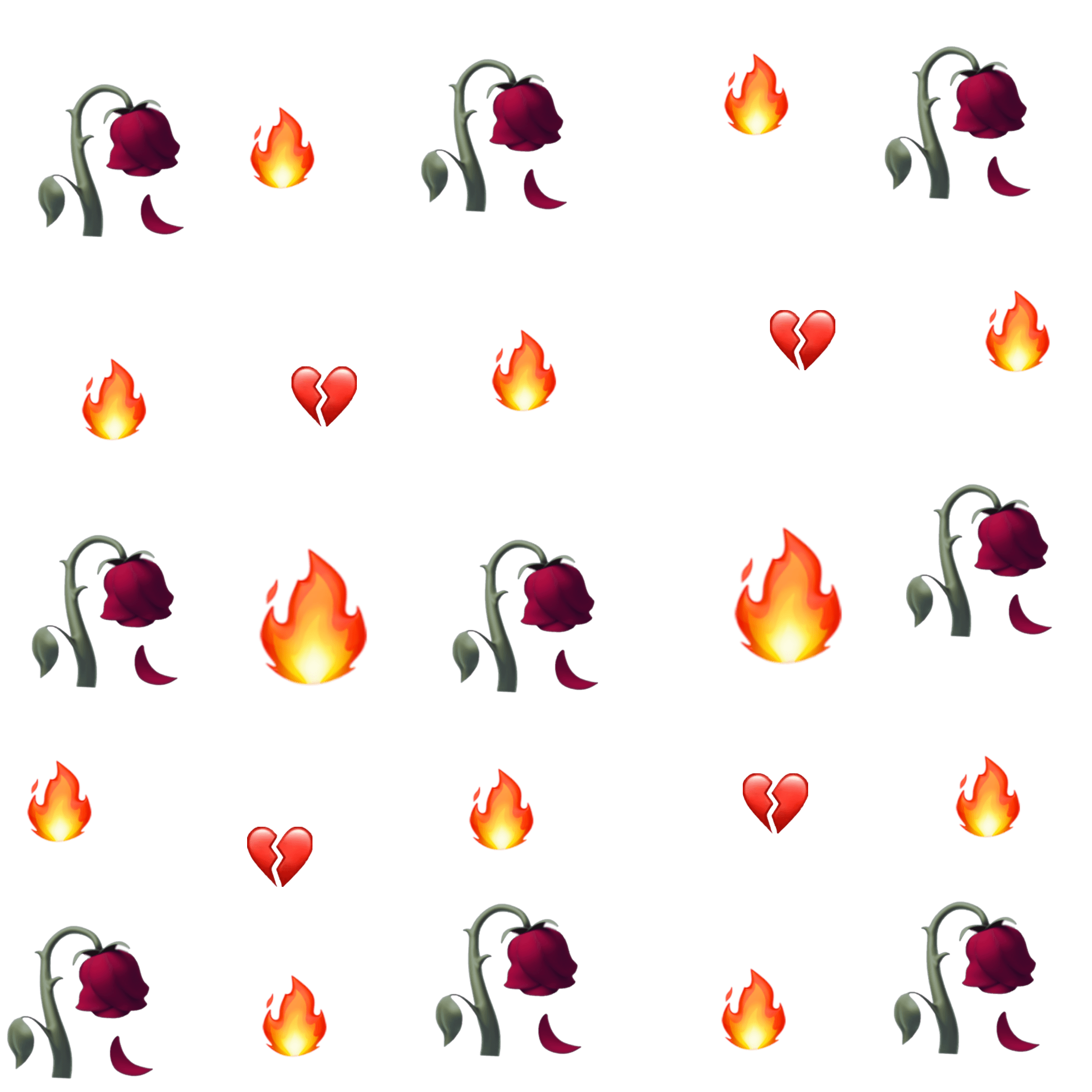 emoji red brokenbackground aesthetic...