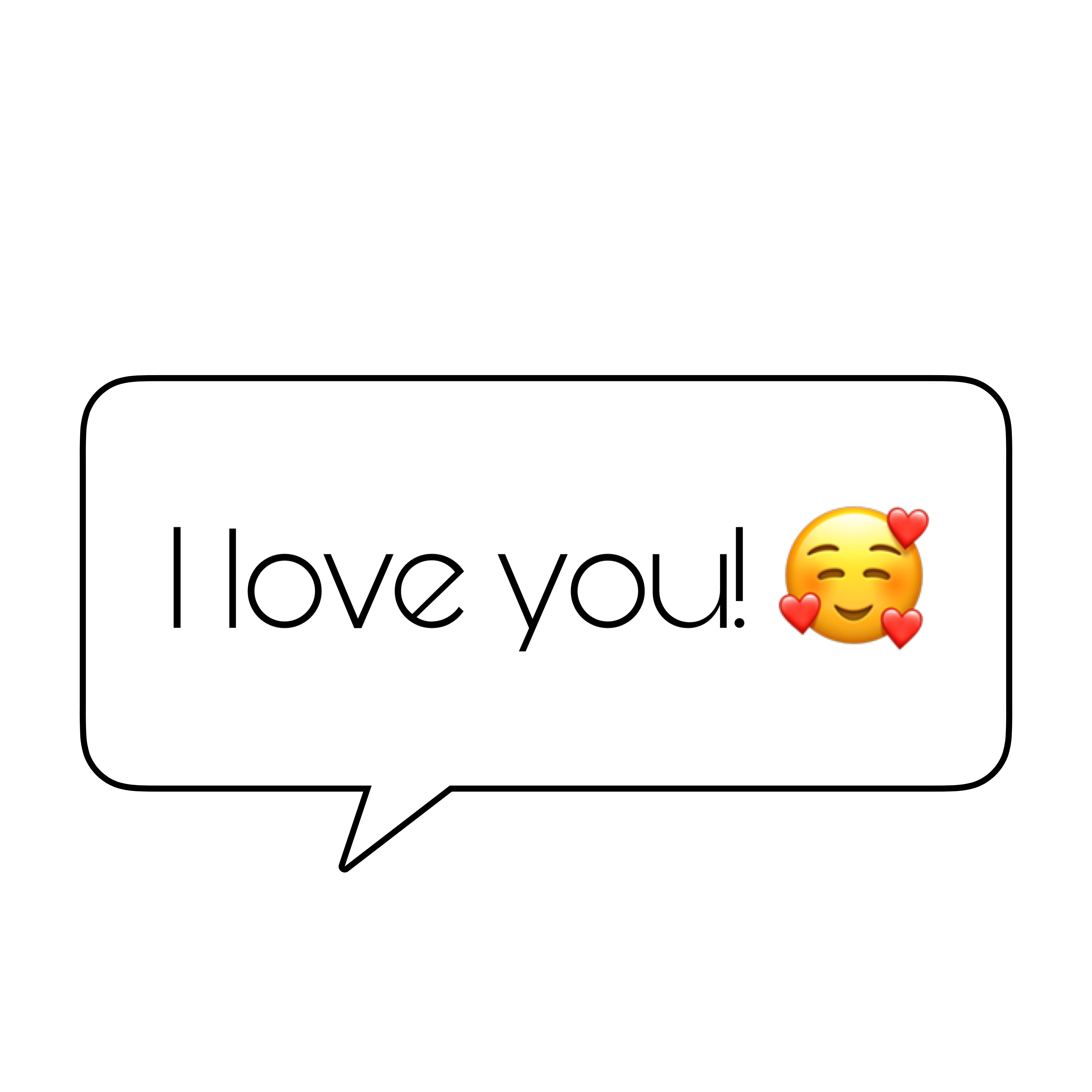 love iloveyou loveemoji message freetoedit...