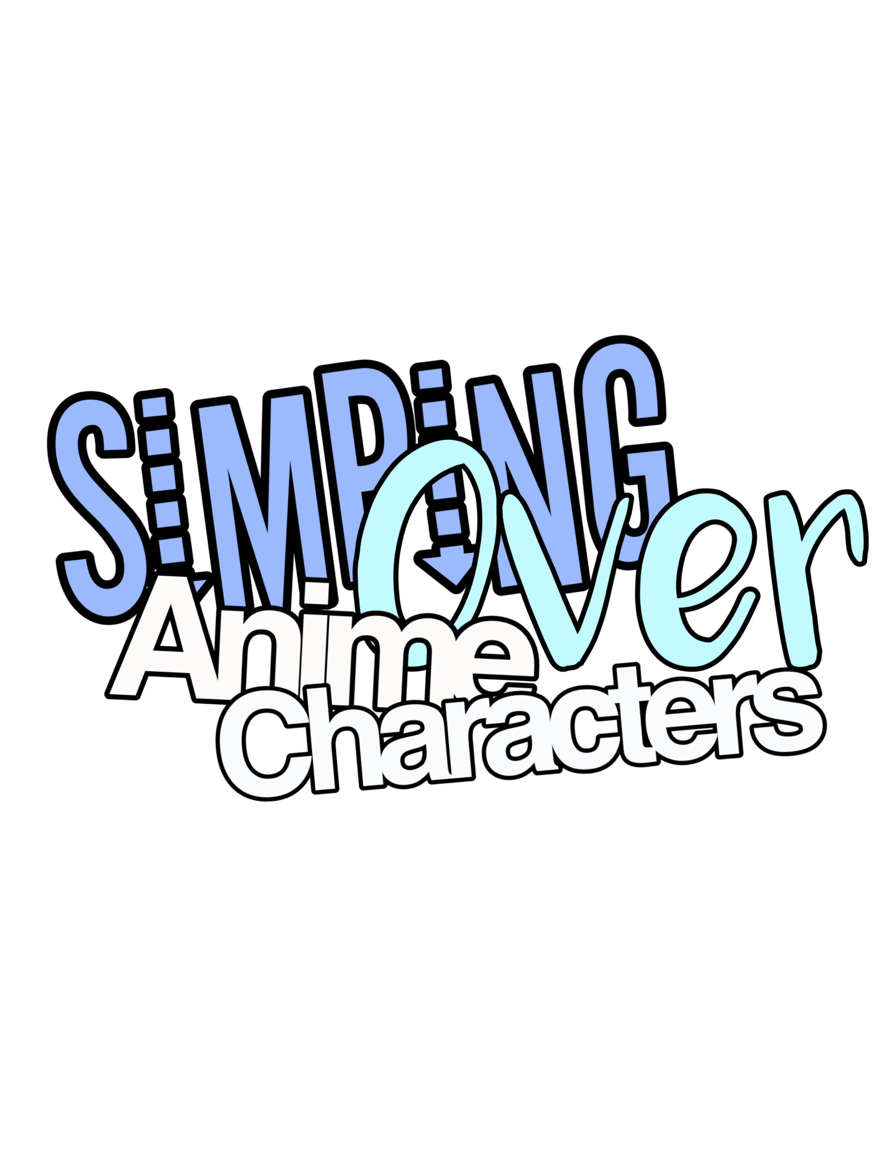 freetoedit simping simp anime sticker by floofical