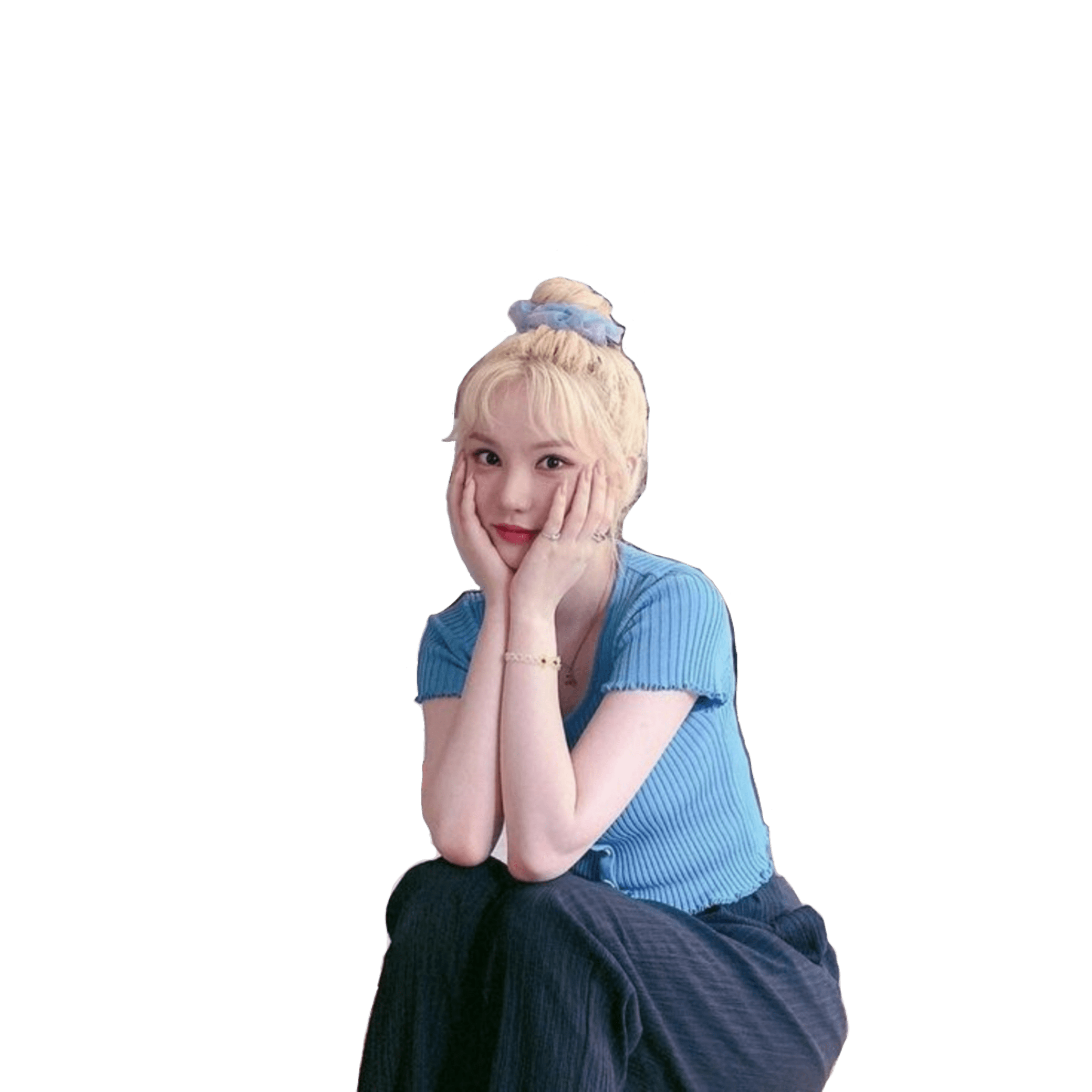 gfriend eunha jungeunbi jungeunha sticker by mari3711