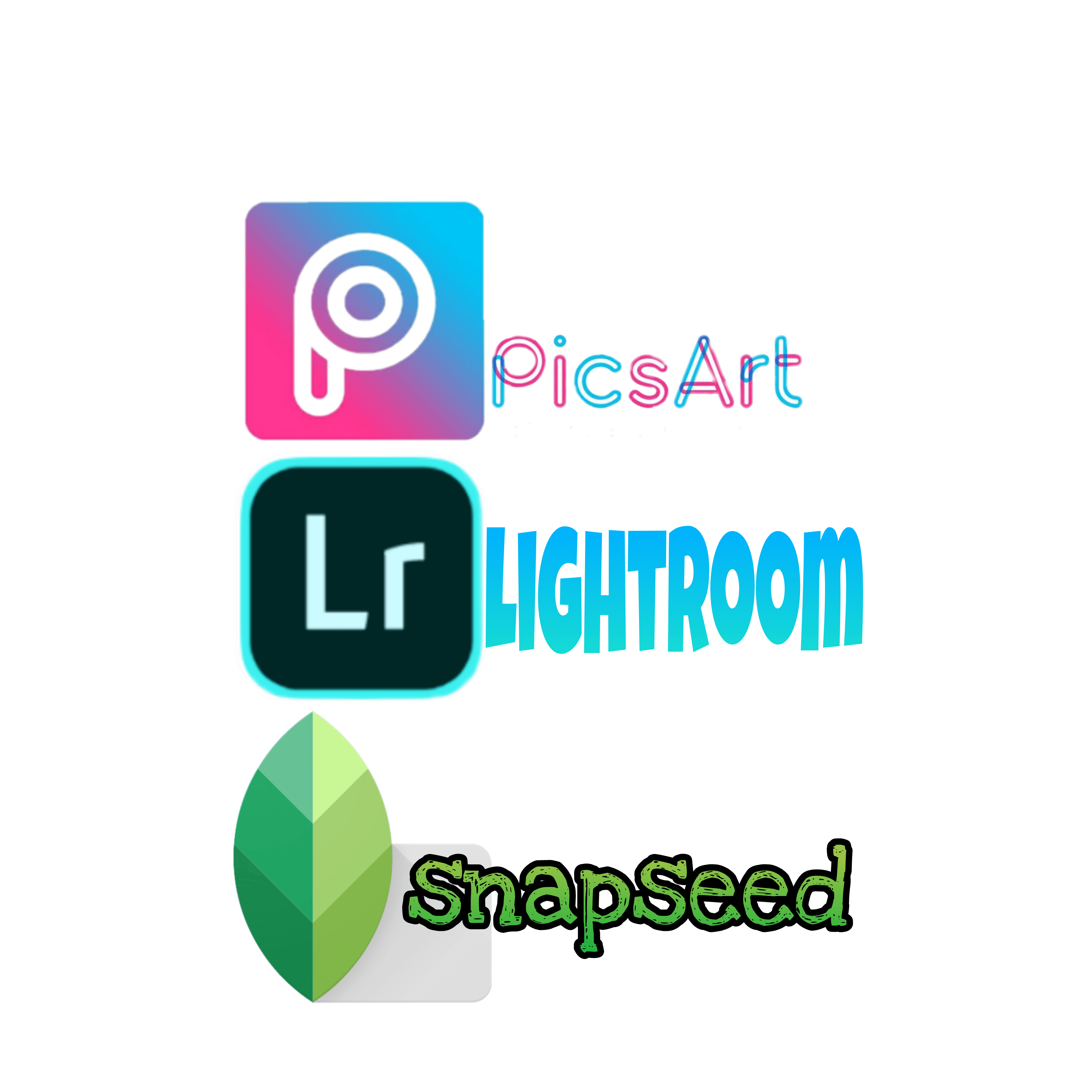 picsart lightroom snapseed sticker by crazyboy4325