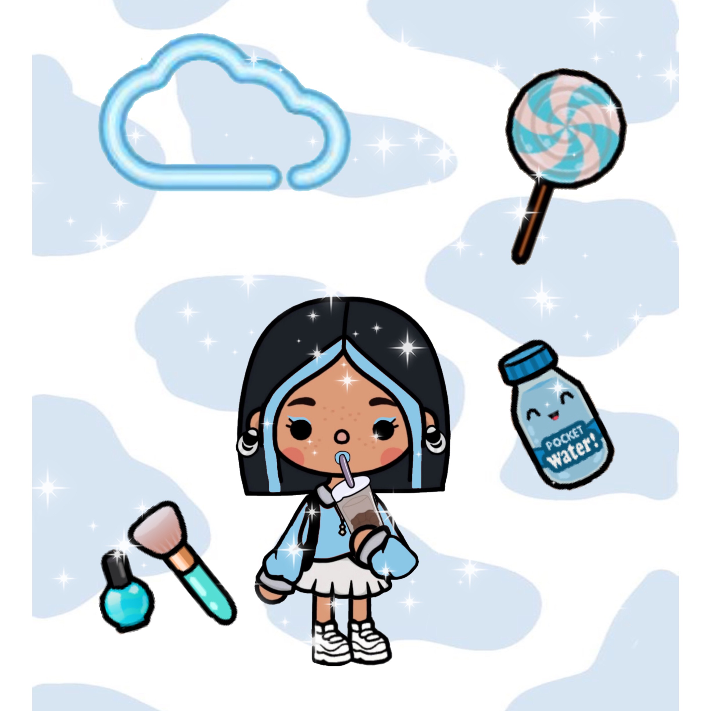 Details 95+ wallpaper picsart toca boca characters aesthetic latest