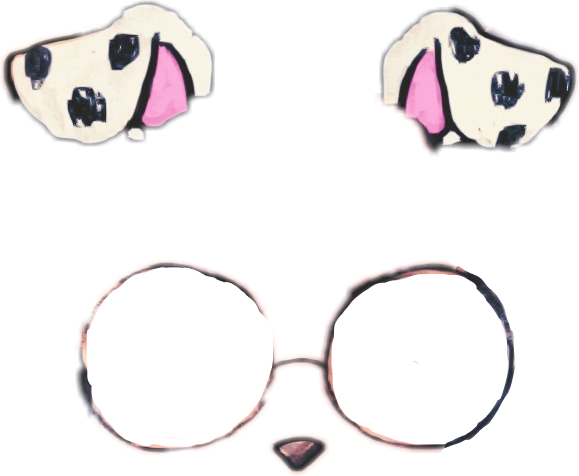 dogfilter dalmatian puppy snapchat filter glassesfreeto...