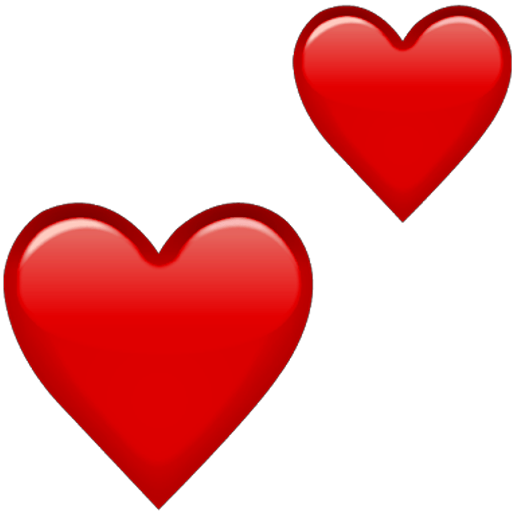Coeur Transparent Emoji heart emoji iphone emojiip pink sticker png