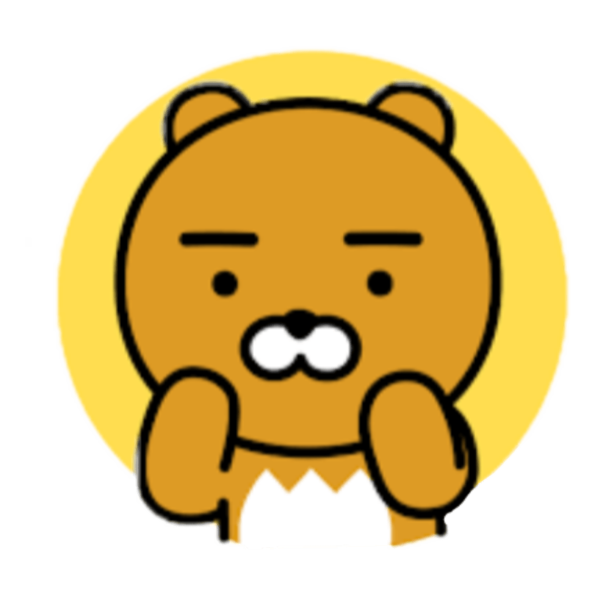 ryan bear kakaofriends kakao cute kawaii bts...