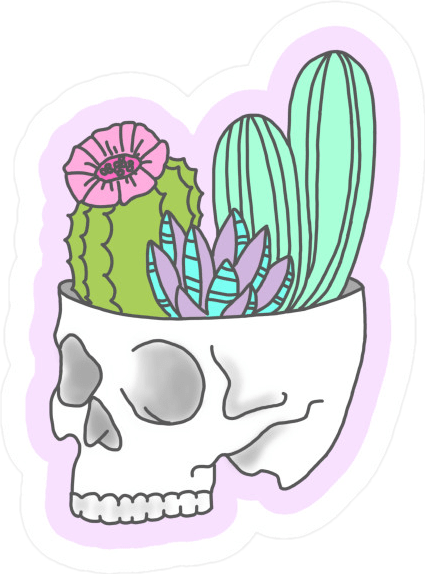 Calavera Flores Diseno Tattoo Dibujos Cool Dibujar Arte