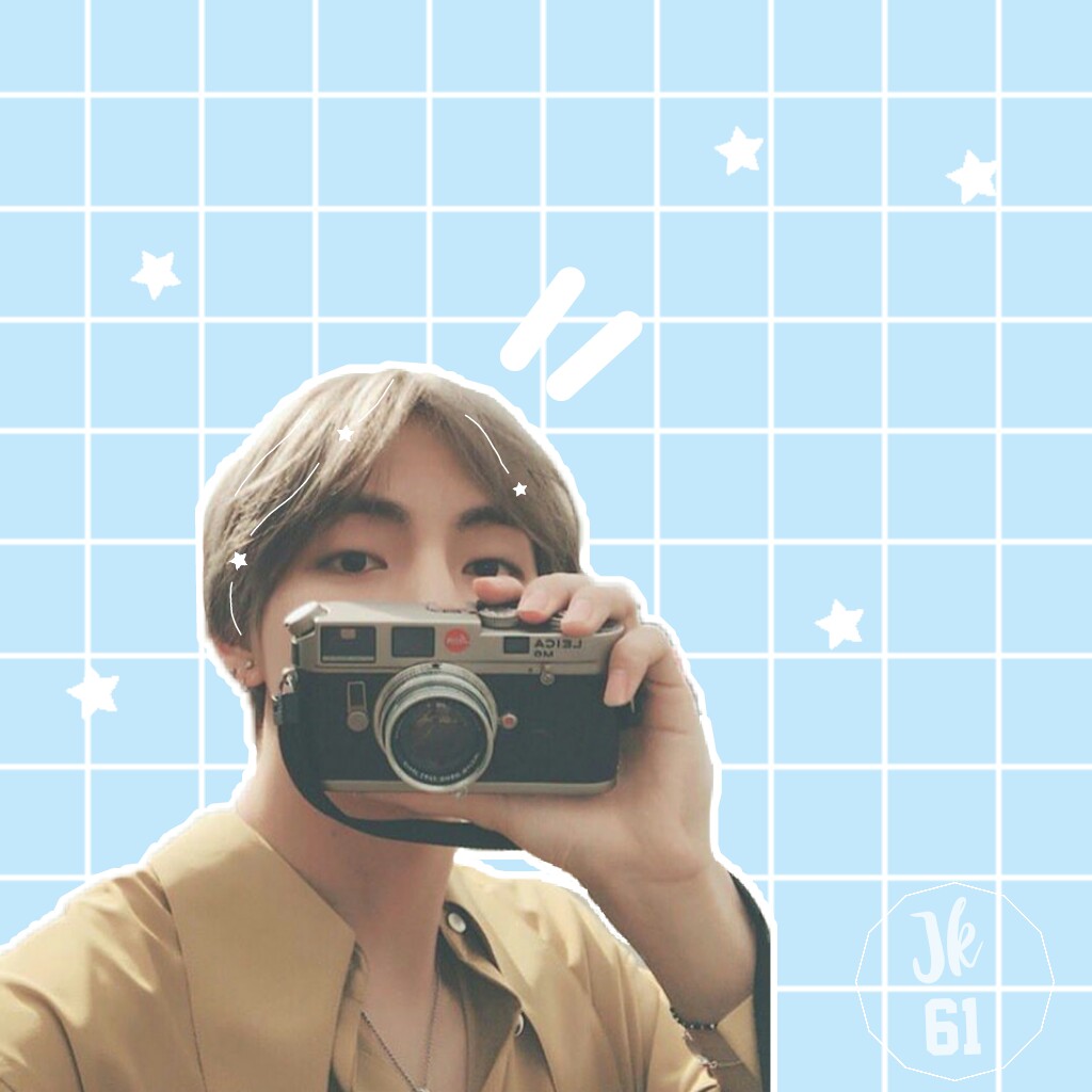 Aesthetic Kim Taehyung Icon by Me kimtaehyung v blue...