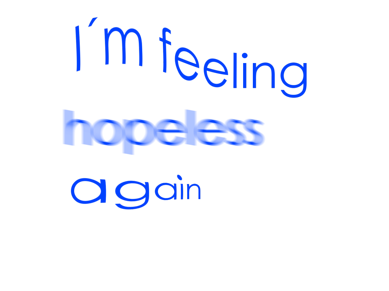 blue tumblr text aesthetic