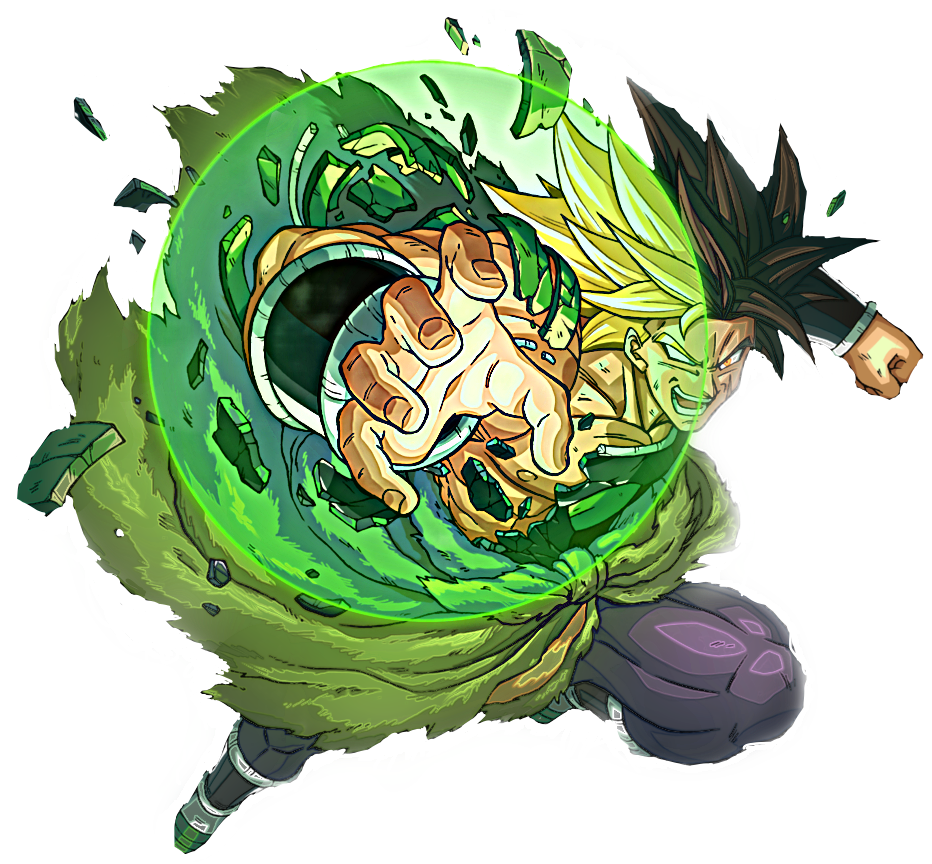 Broly DBS Anime freetoedit Sticker by Adan