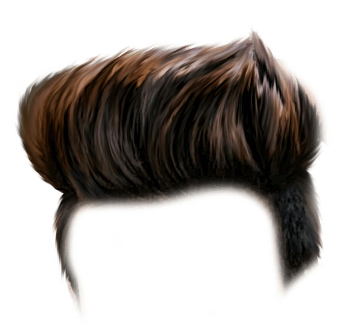 hair boy cool brown freetoedit hair sticker by itsfionalol