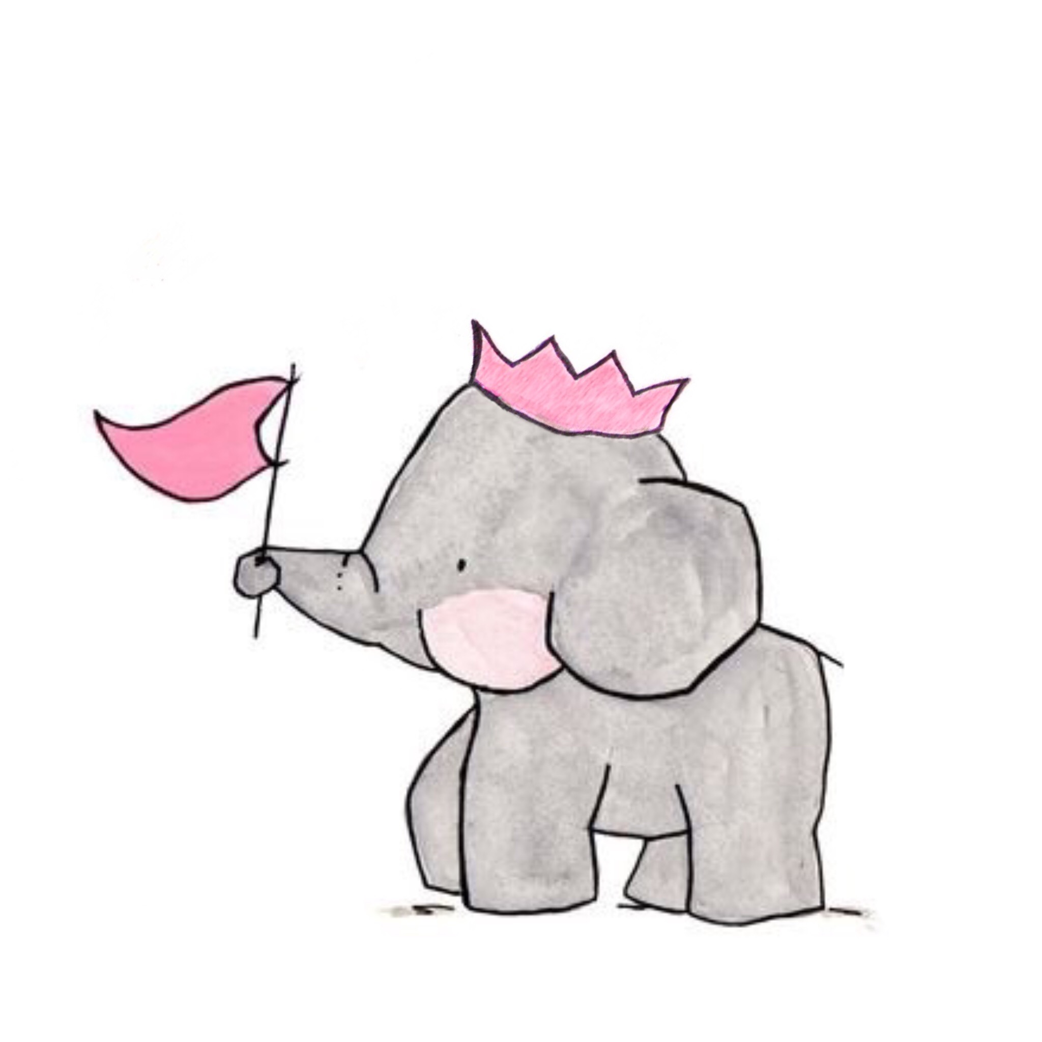 elephant family crown freetoedit...