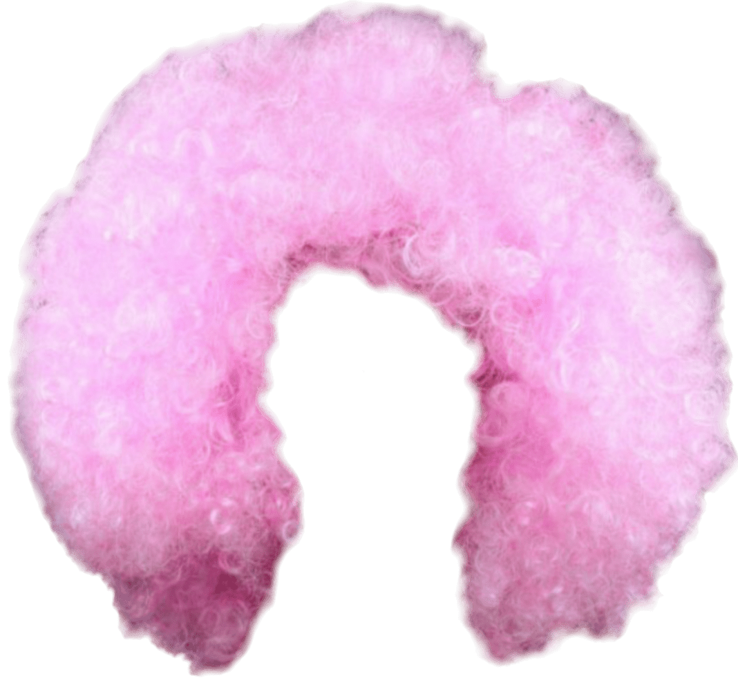 wig wigs pink pinkwig hair freetoedit sticker by cute60