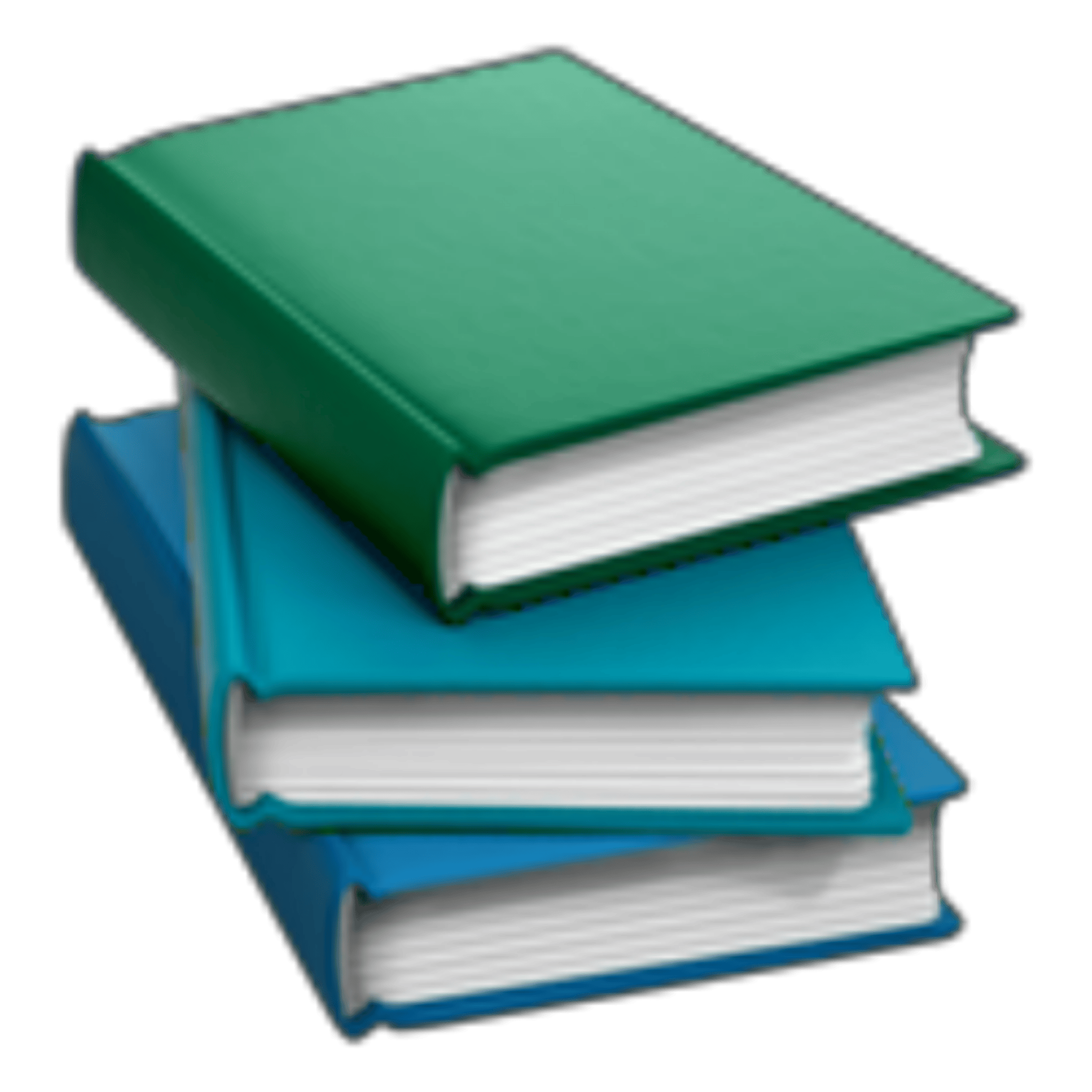 emoji apple bleu vert blue green livre book...