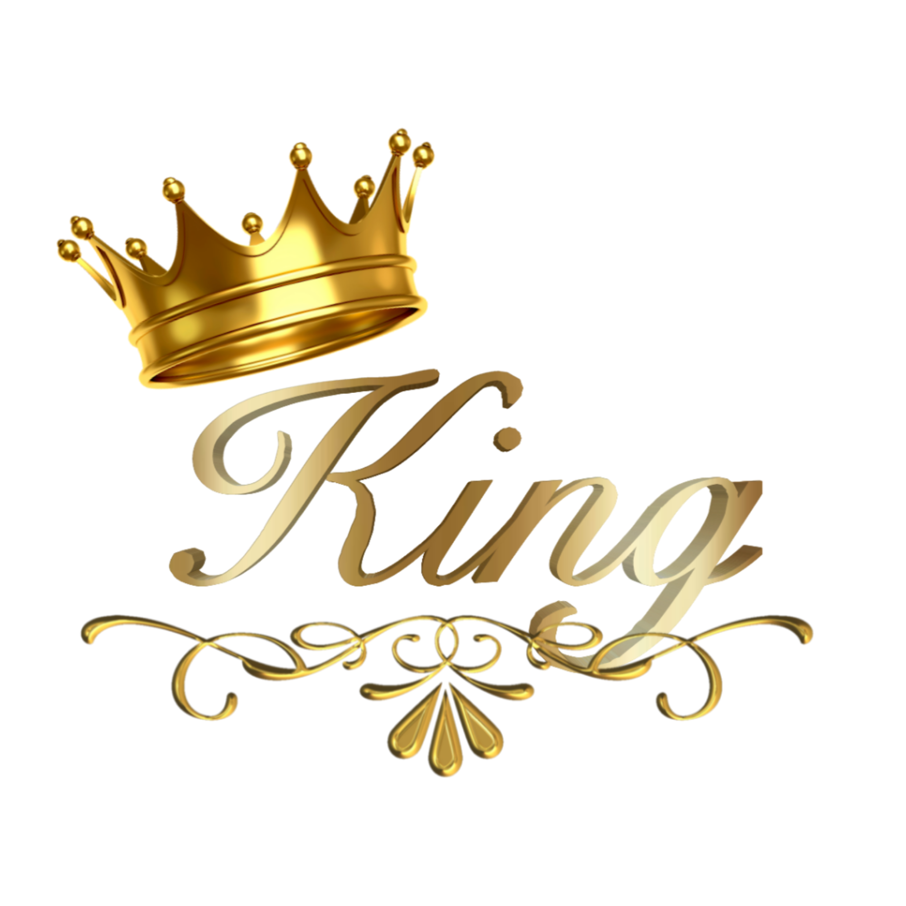 king freetoedit king sticker by bclyde902