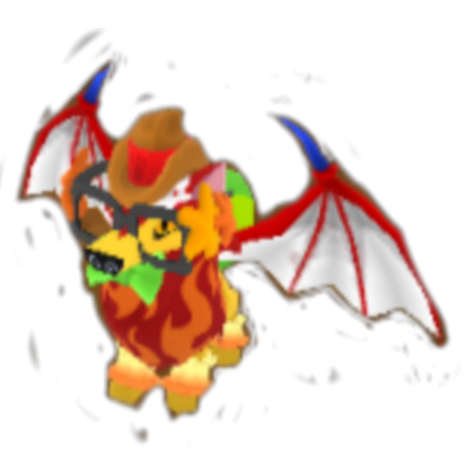 fire flame ajpw aj articwolf freetoedit sticker by flamyaj