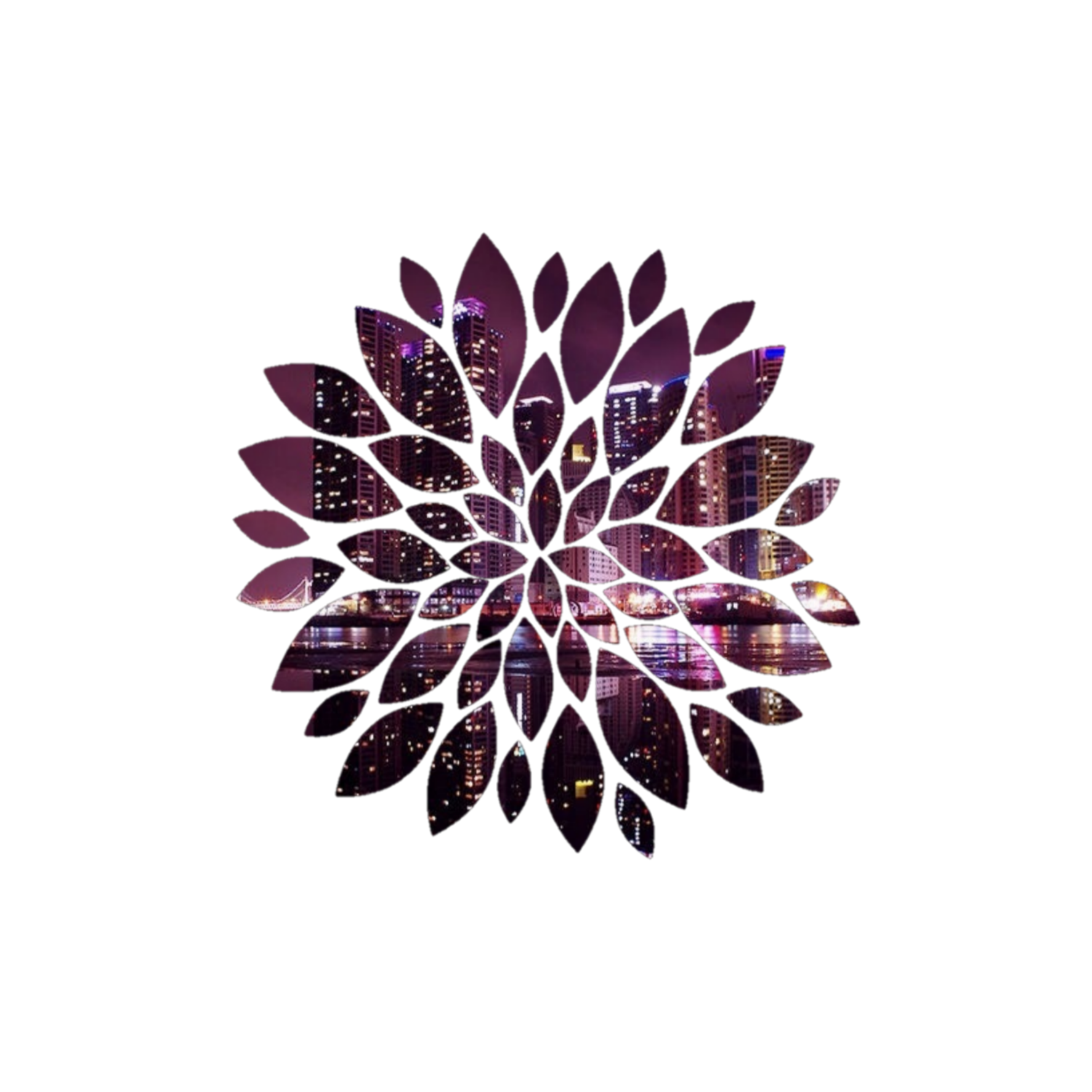 burgundy flower overlay sticker by magdalenalovesnickyt