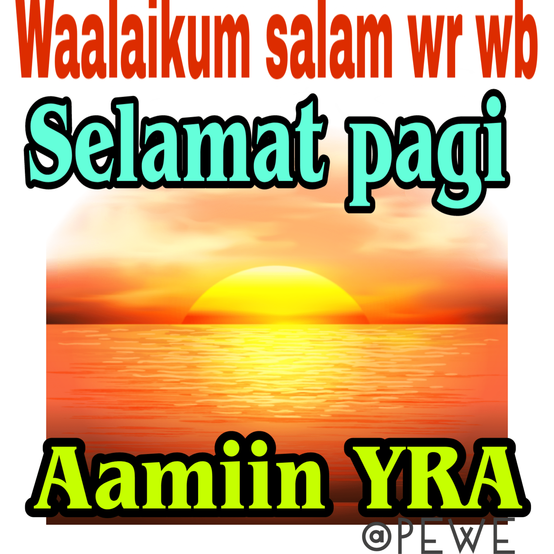 selamatpagi sticker by pawitramath lihat