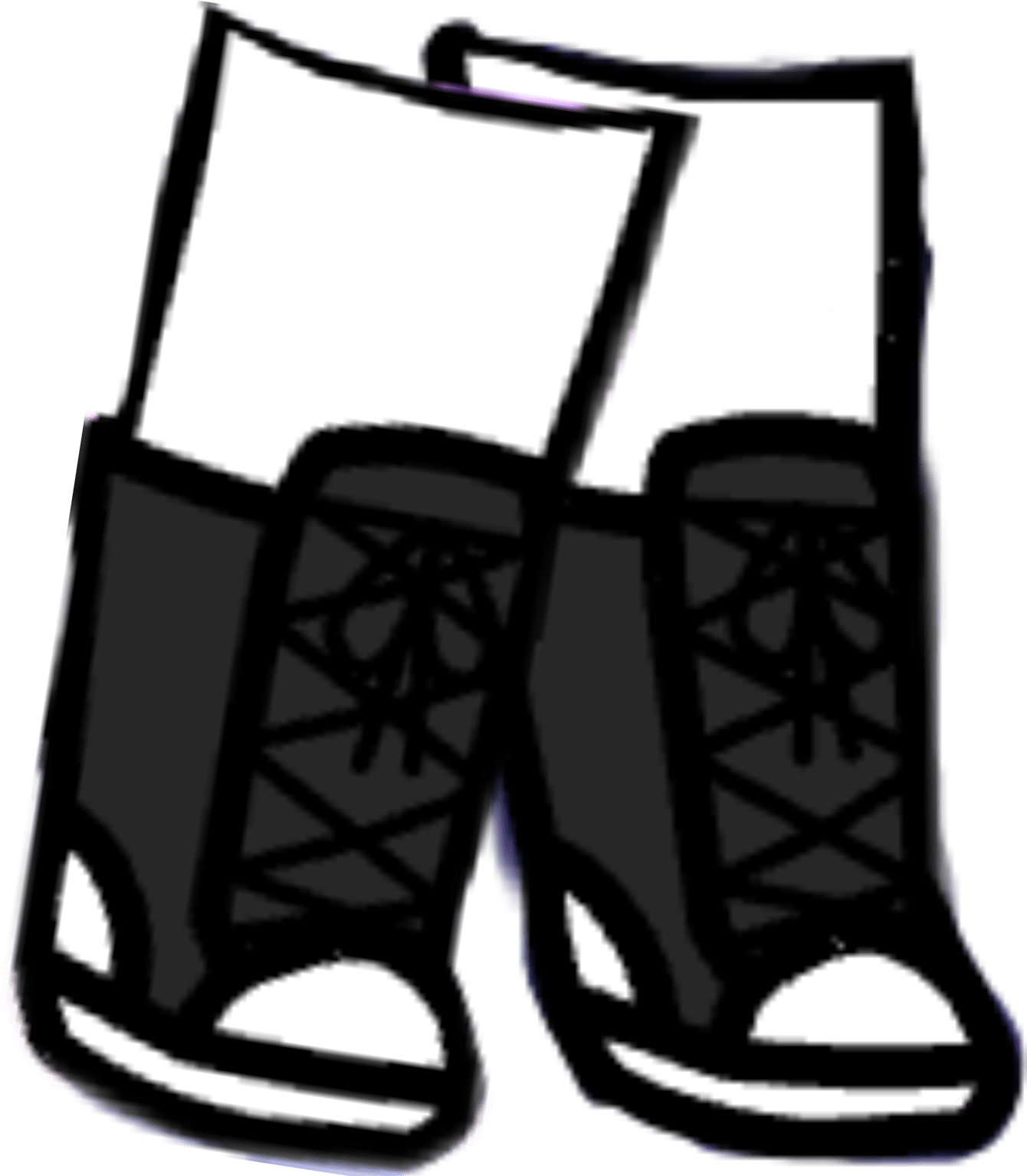 Edit Gacha Shoes Juventu dugtleon