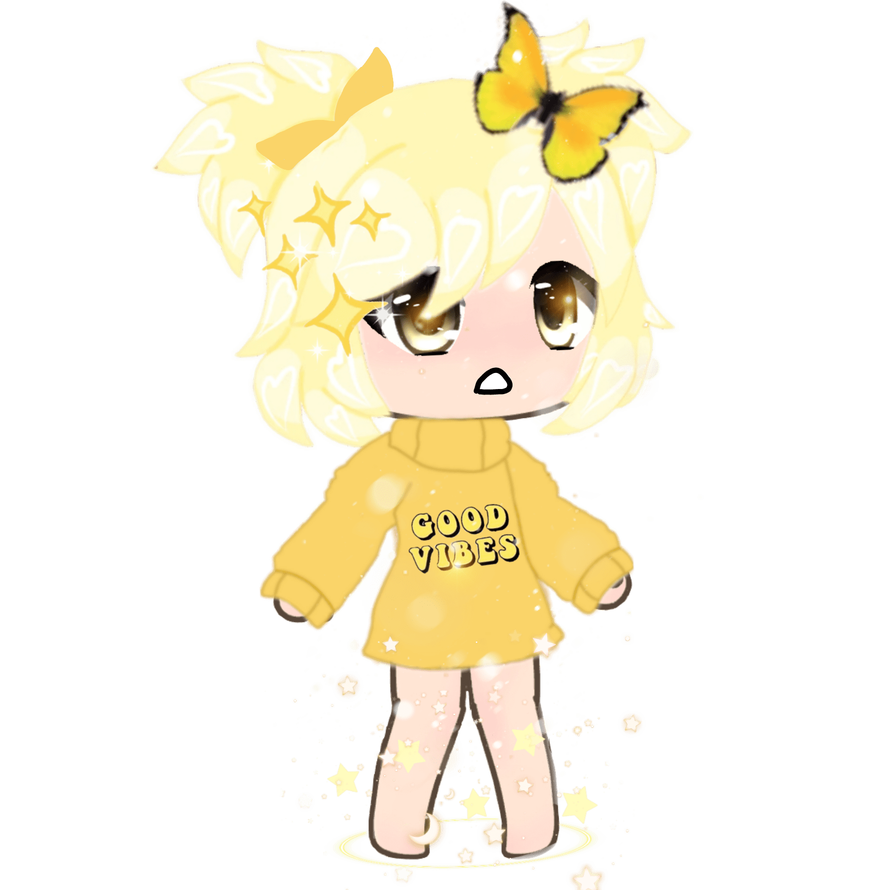 Gacha Life Aesthetic Yellow