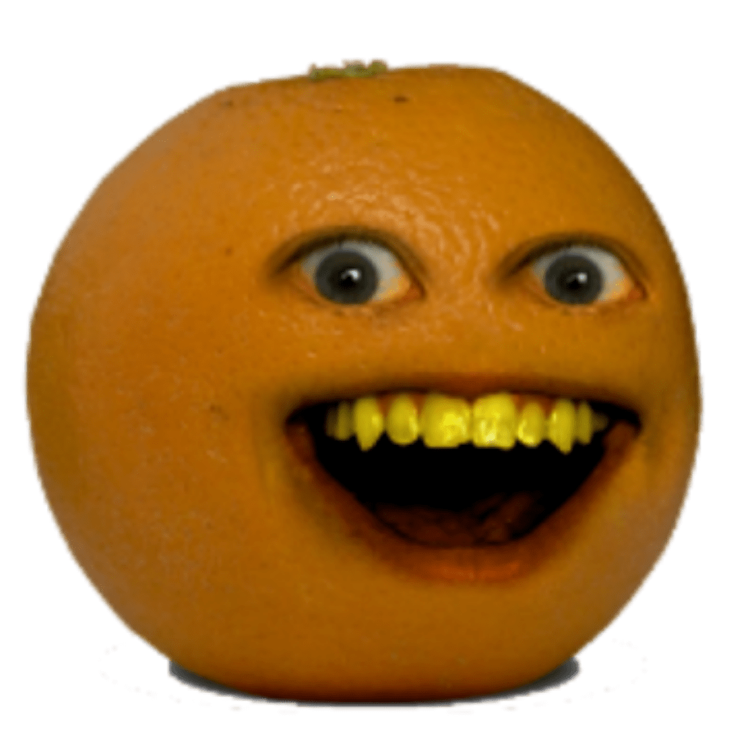 annoyingorange freetoedit local sticker by booksbooba592