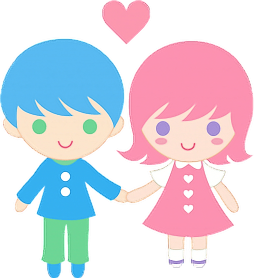 sticker children kids love sweet sticker by aleelarte