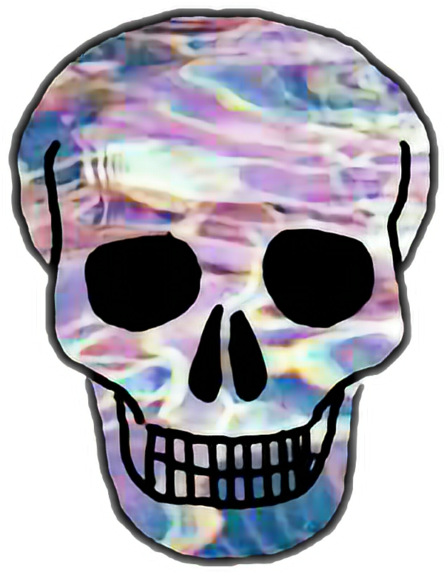 Calavera Tumblr Sticker By Valentina Harmon